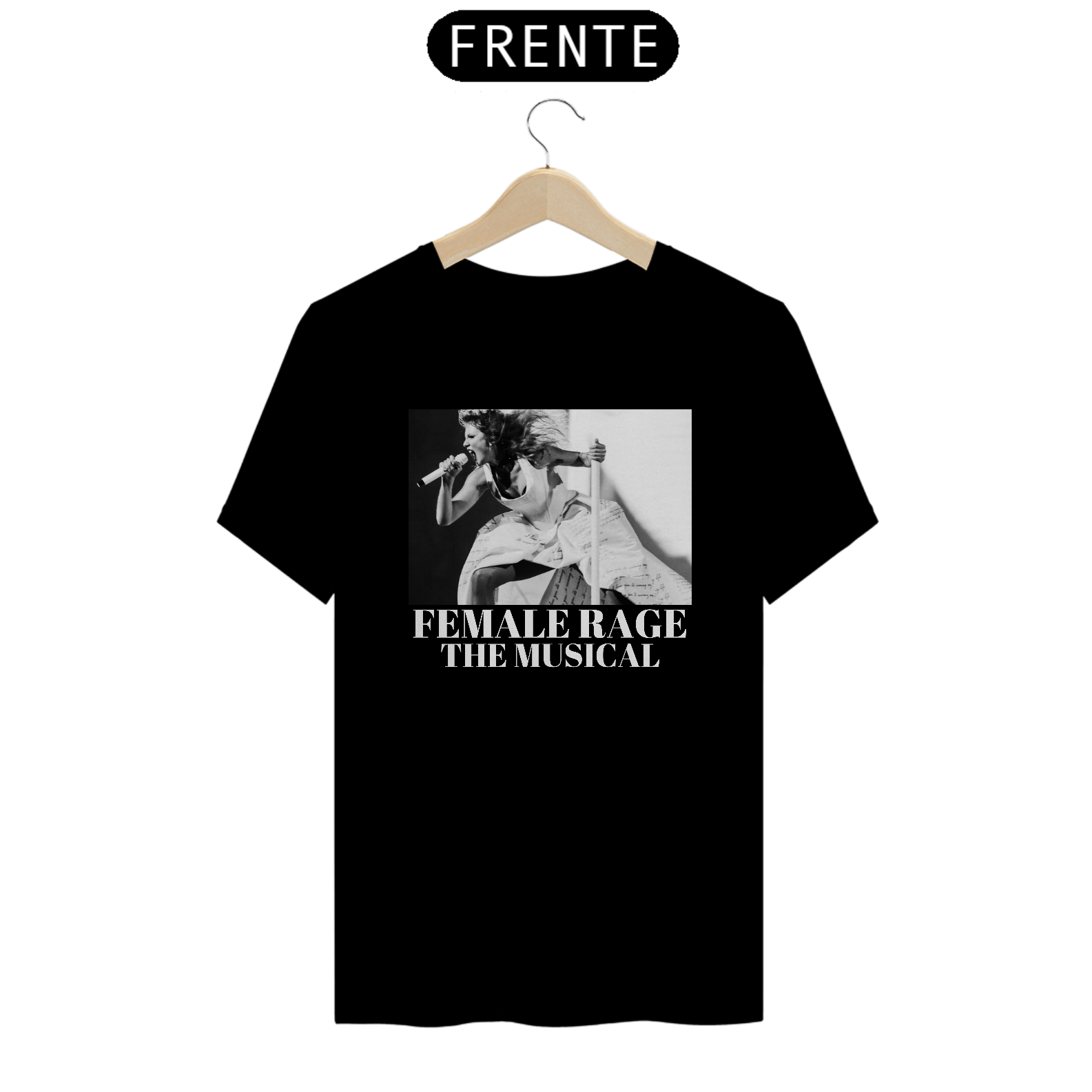 TAYLOR SWIFT FEMALE RAGE TSHIRT PRETA
