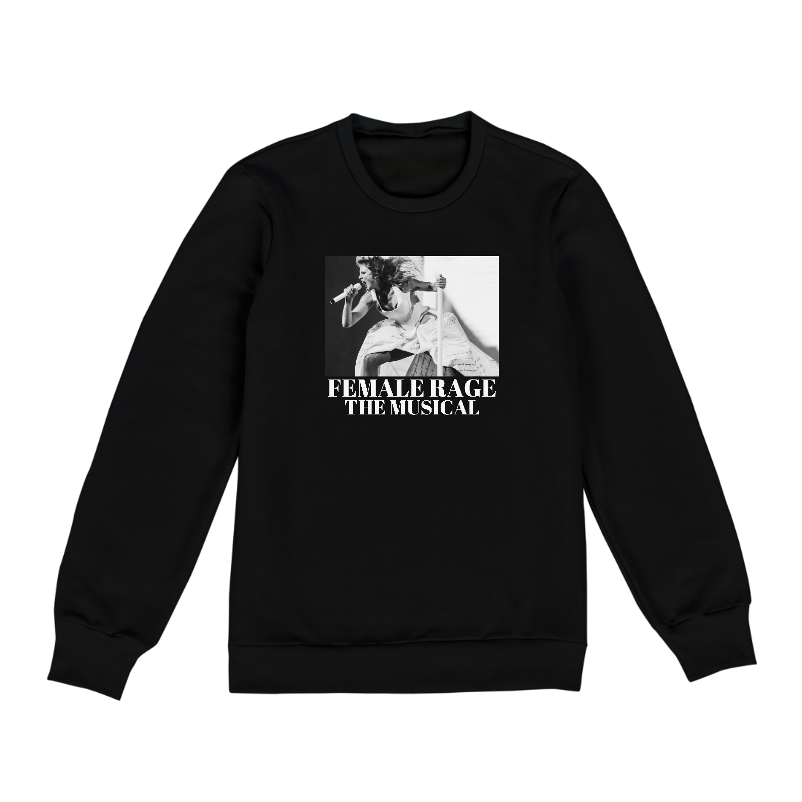 TAYLOR SWIFT FEMALE RAGE MOLETOM PRETO