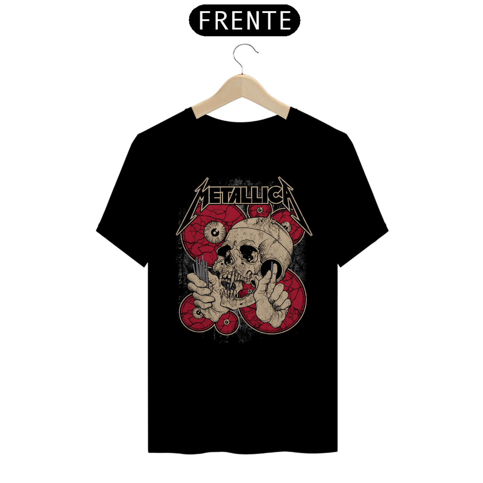 Camiseta Metallica - Clássicos do Rock