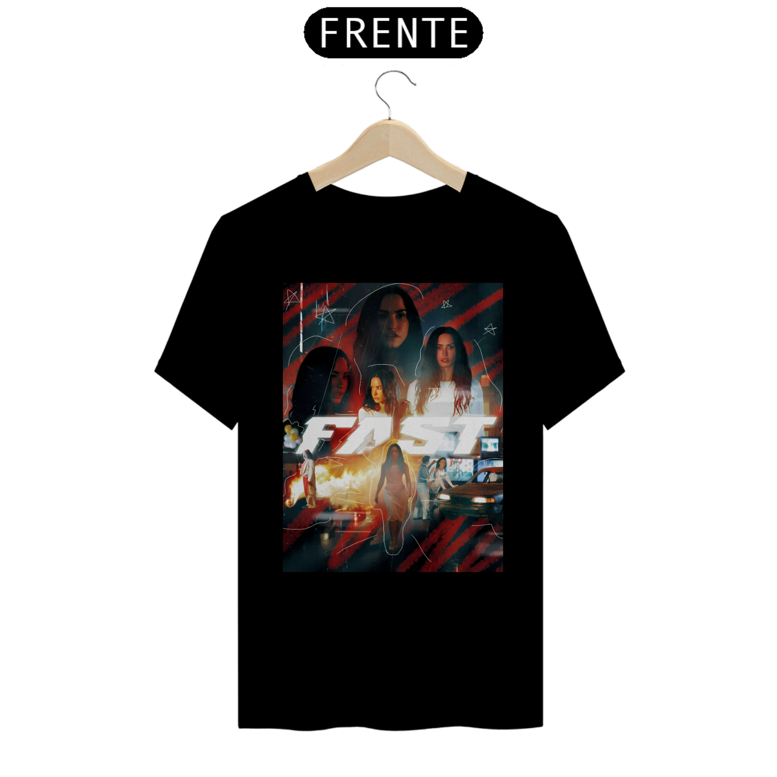 Camiseta Demi Lovato - Fast