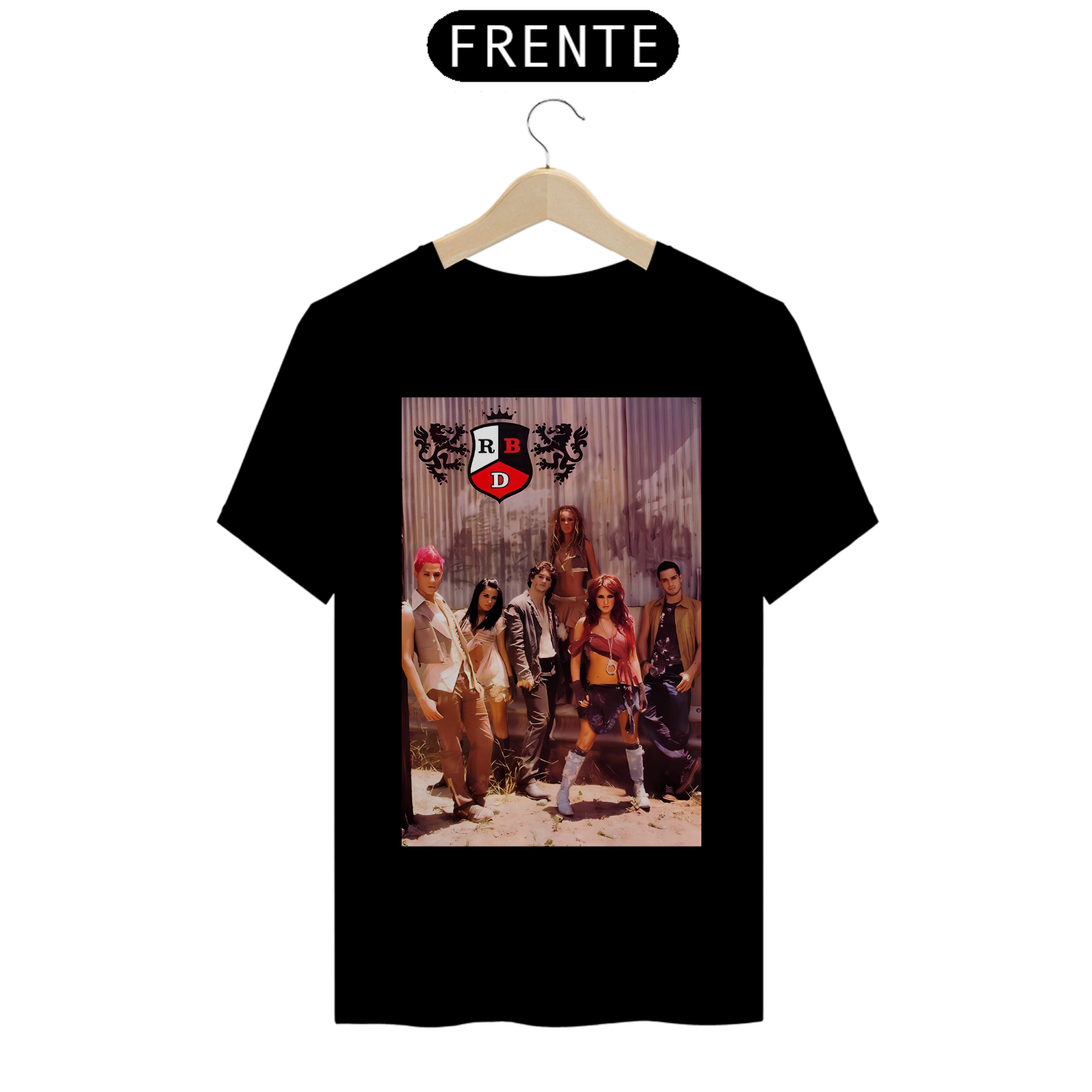 Camiseta Rebelde - RBD 2000s