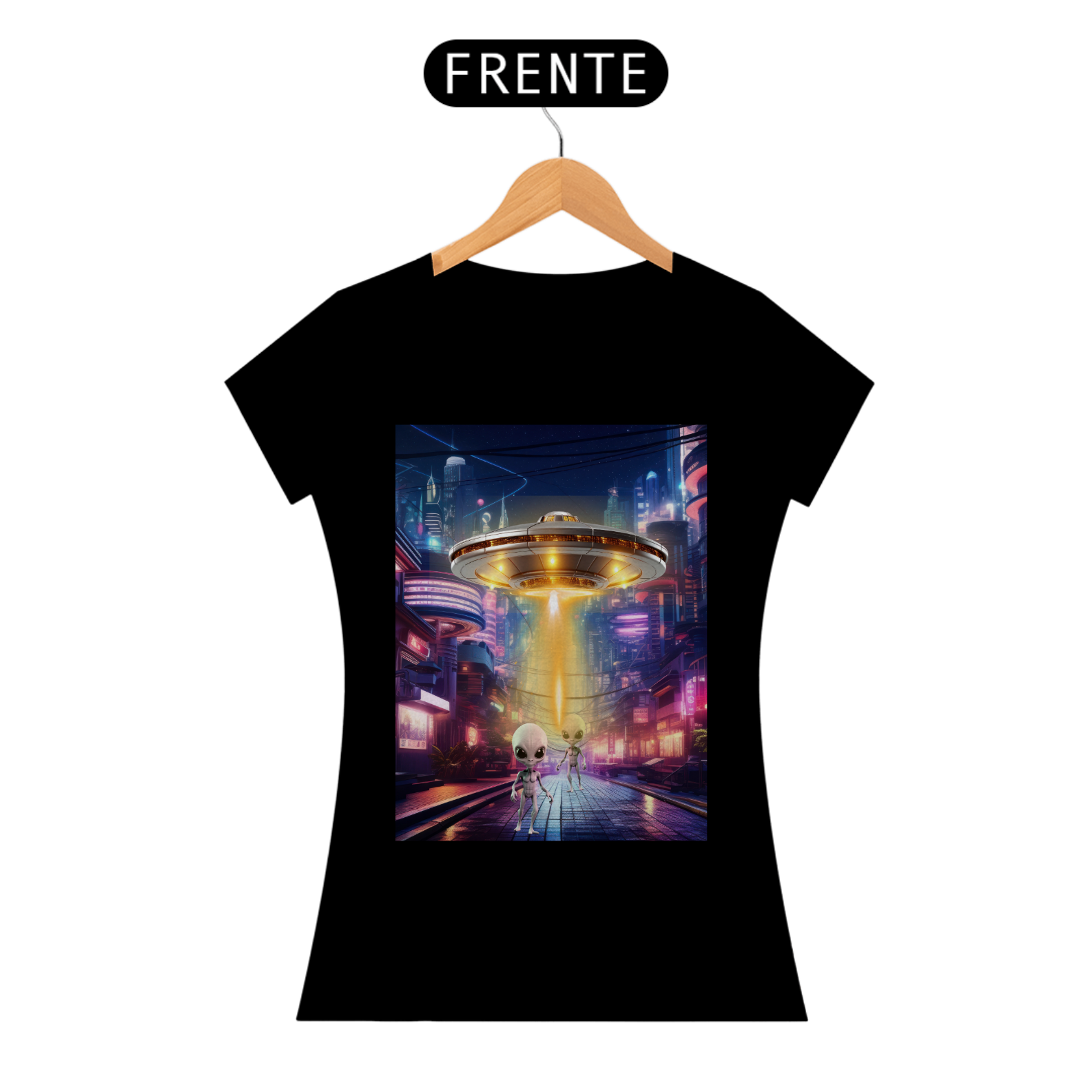 CAMISA ALIEN NEON 