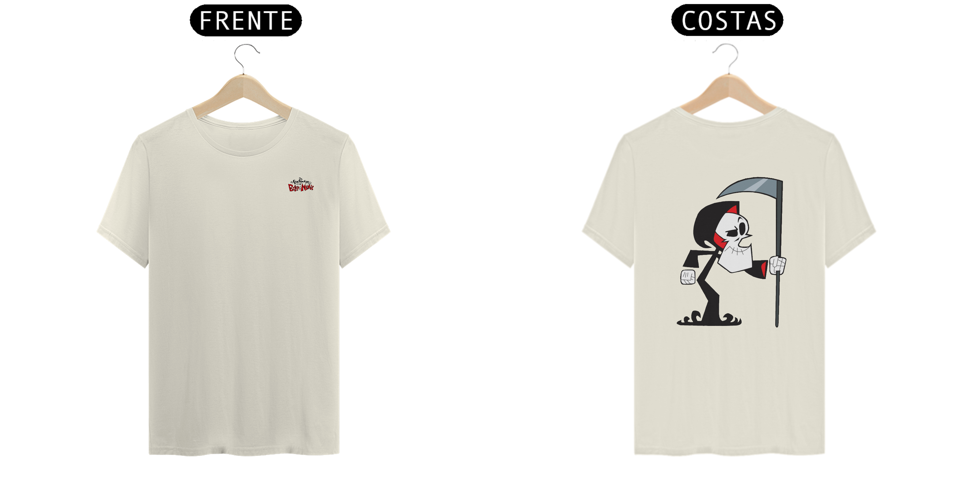 Camisa the grim adventures of billy and mandy  -  Puro Osso