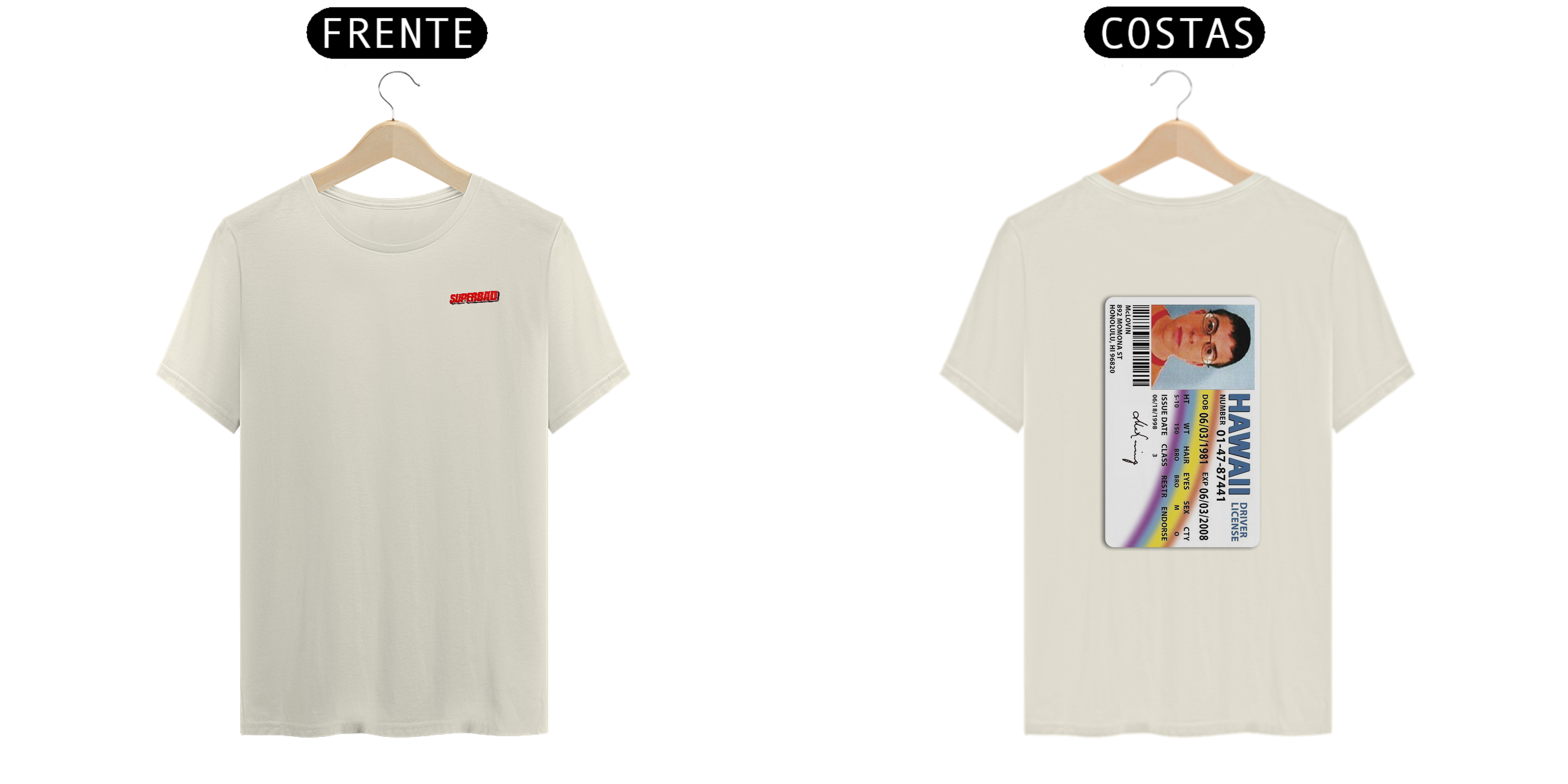 Camisa Superbad - McLovin