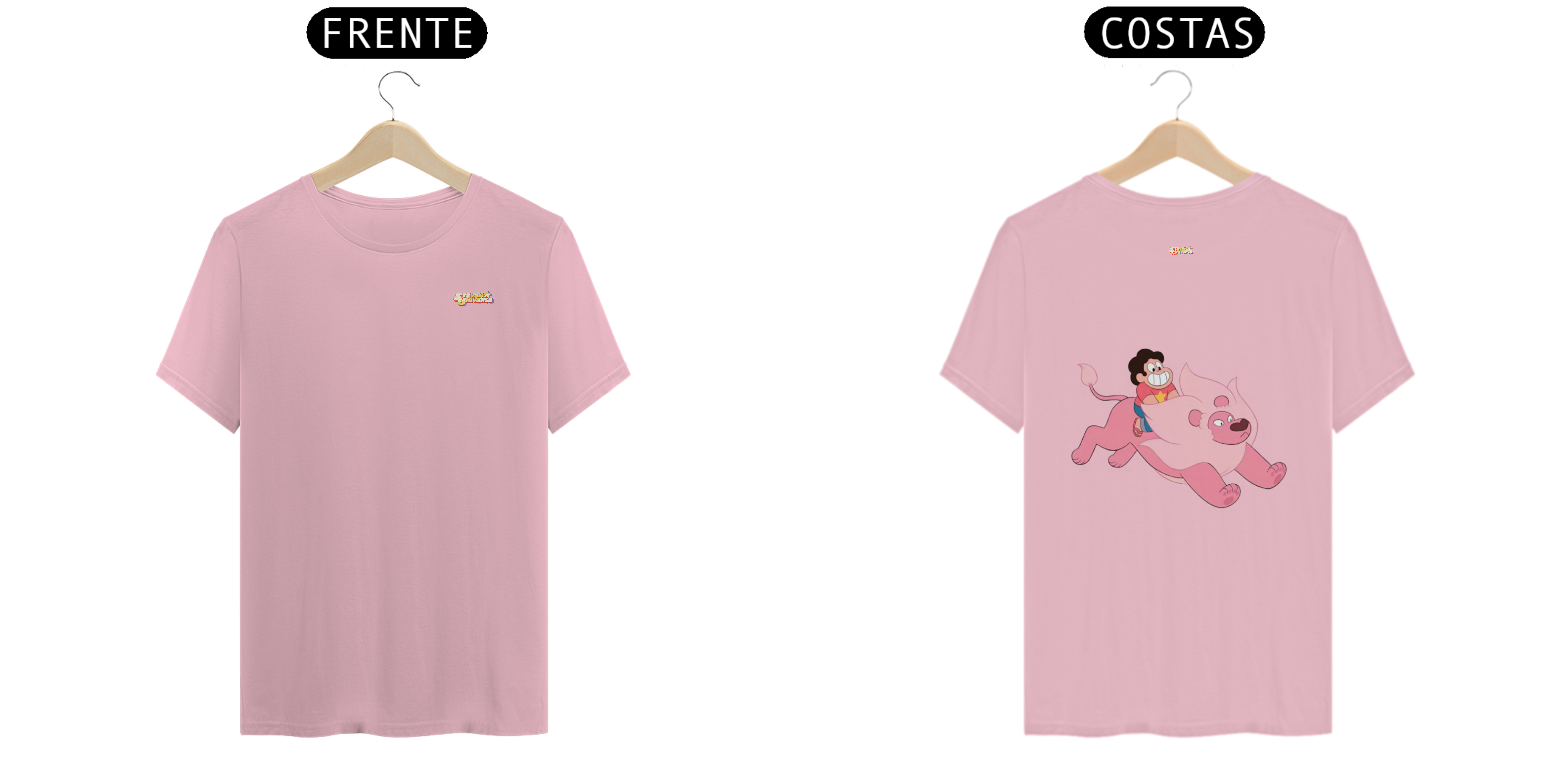 Camisa Steven Universo - Steven e Lion