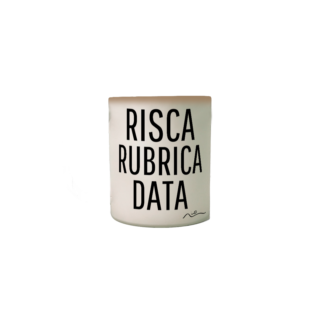 Risca, Rubria e Data.