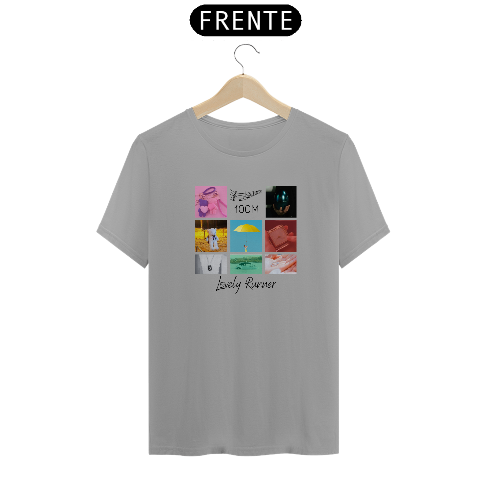 T-shirt Lovely Runner / Adoravel Corredora - branca