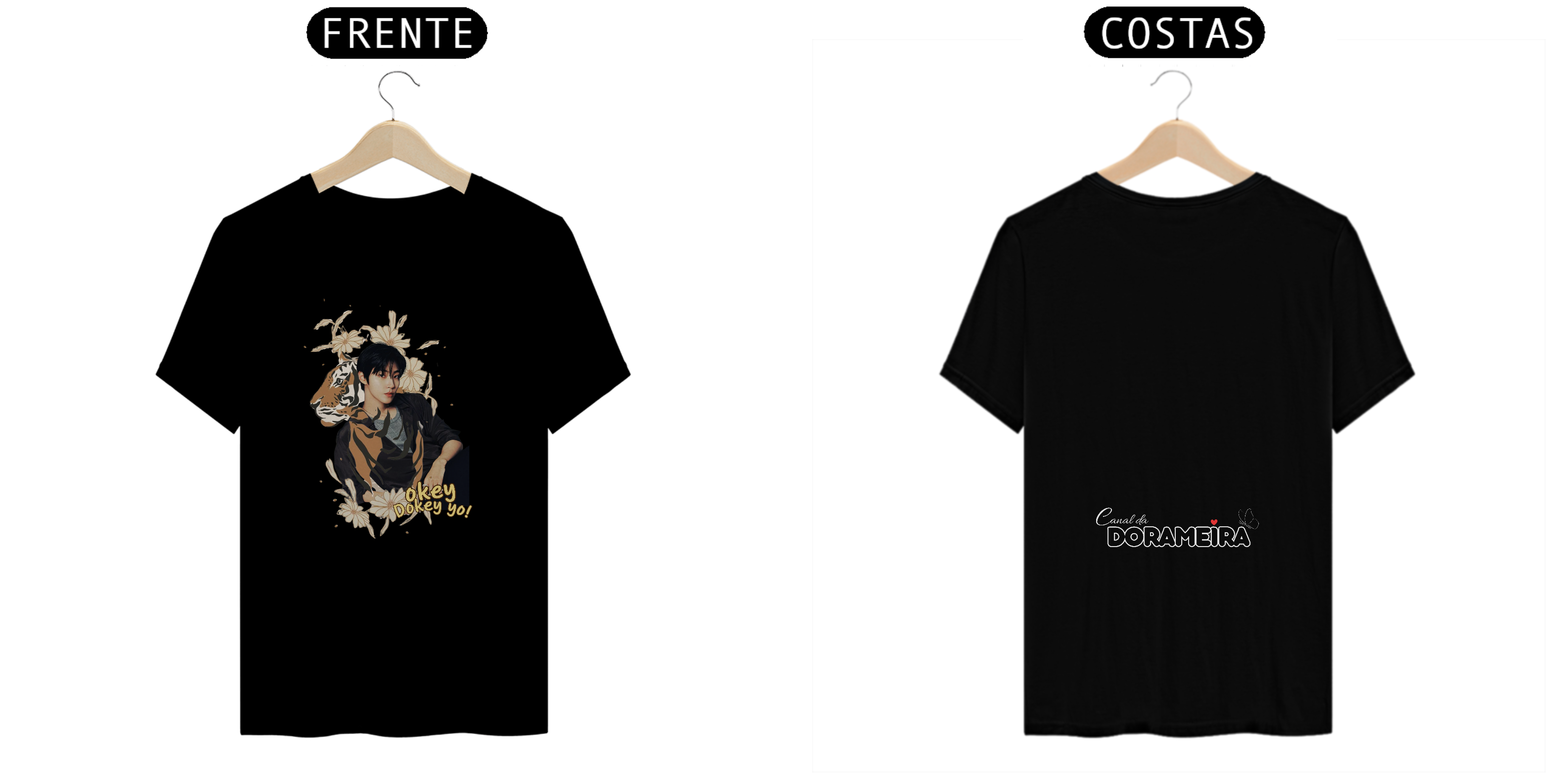 Camiseta Hwang In Yeop Fanmeeting In Love frente e costas