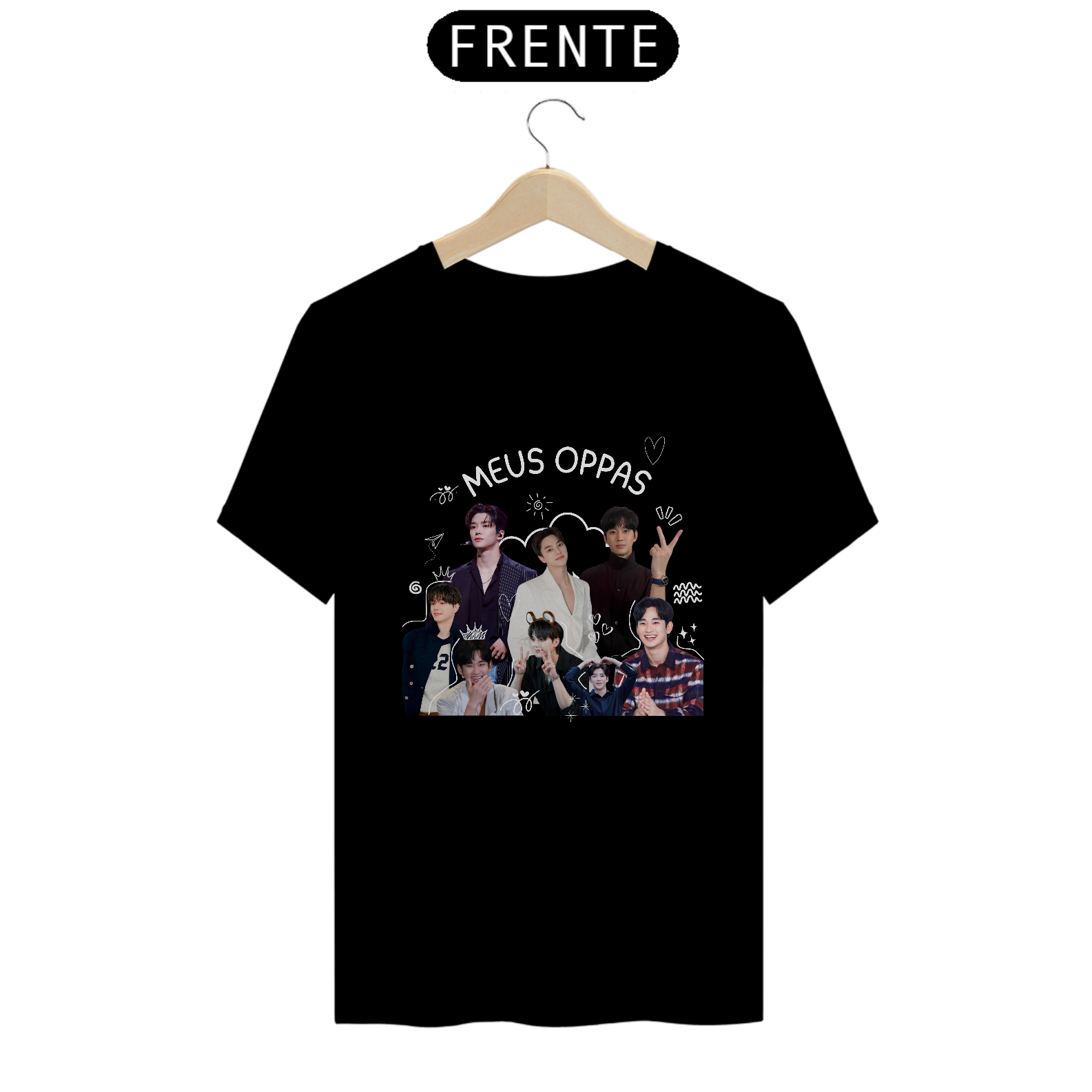 Camiseta meus oppas