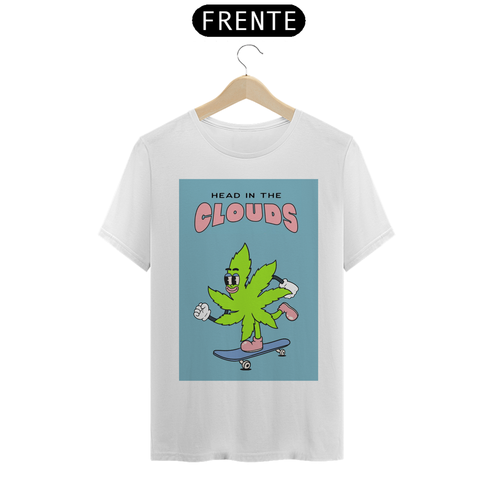 Camiseta Canabis Blue