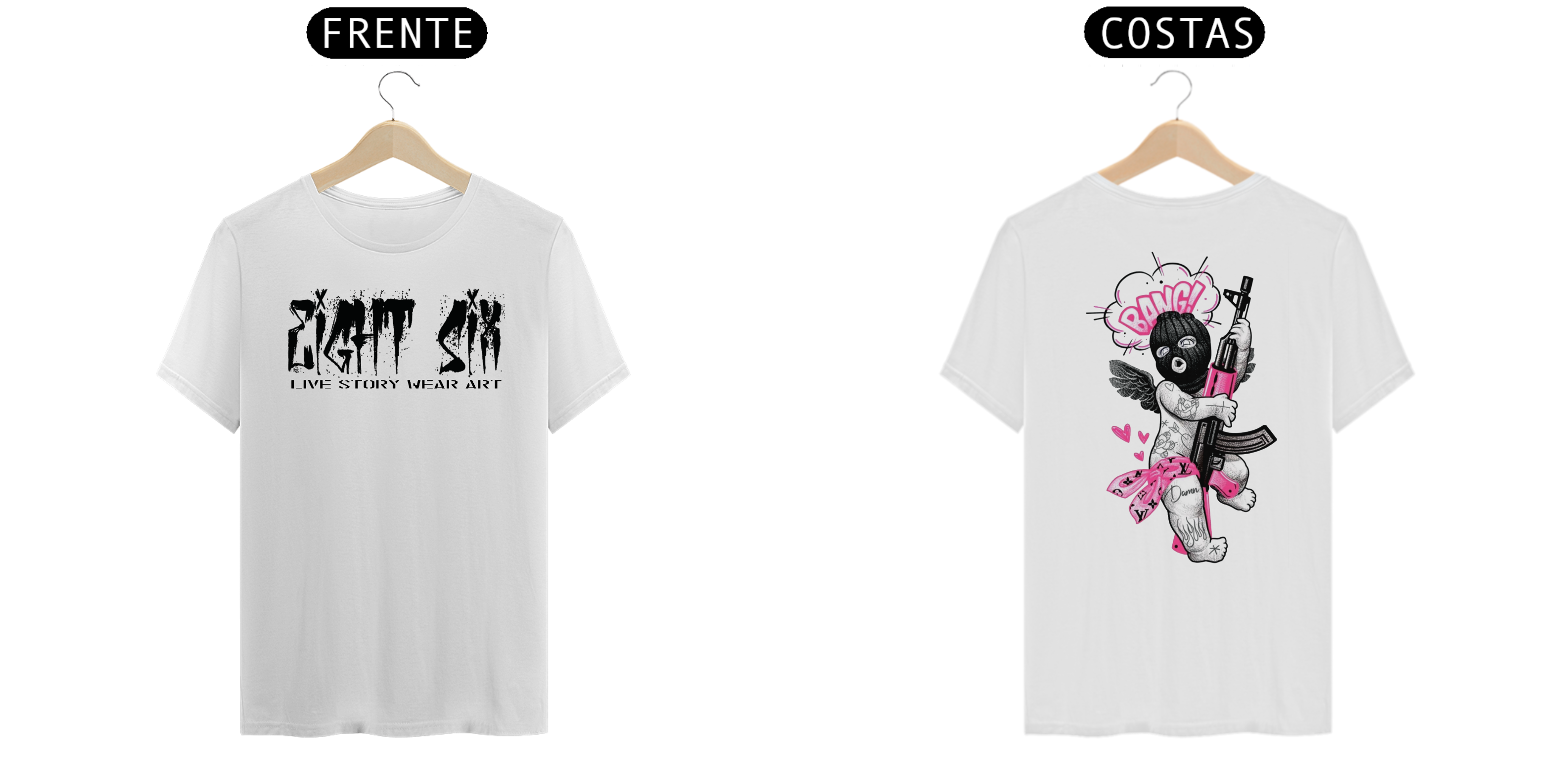 Camisa Gangsta Angel