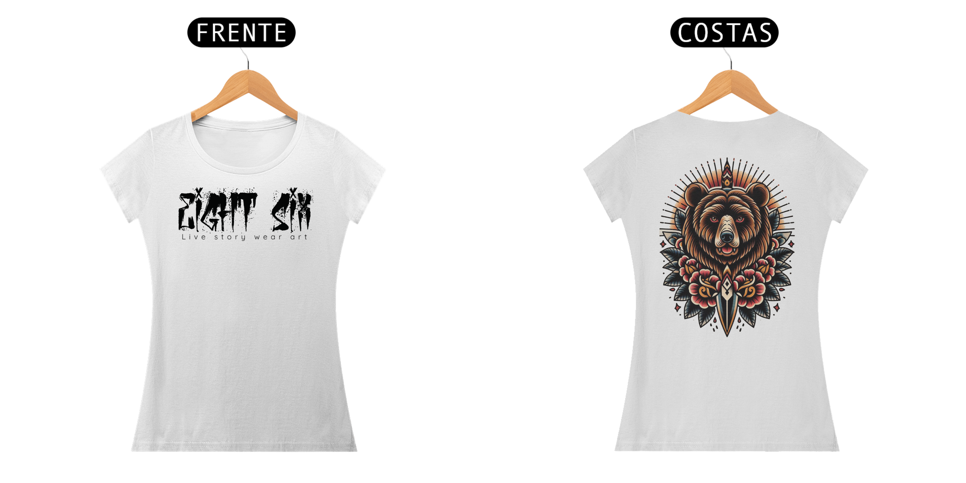 Camisa BabyLong Urso