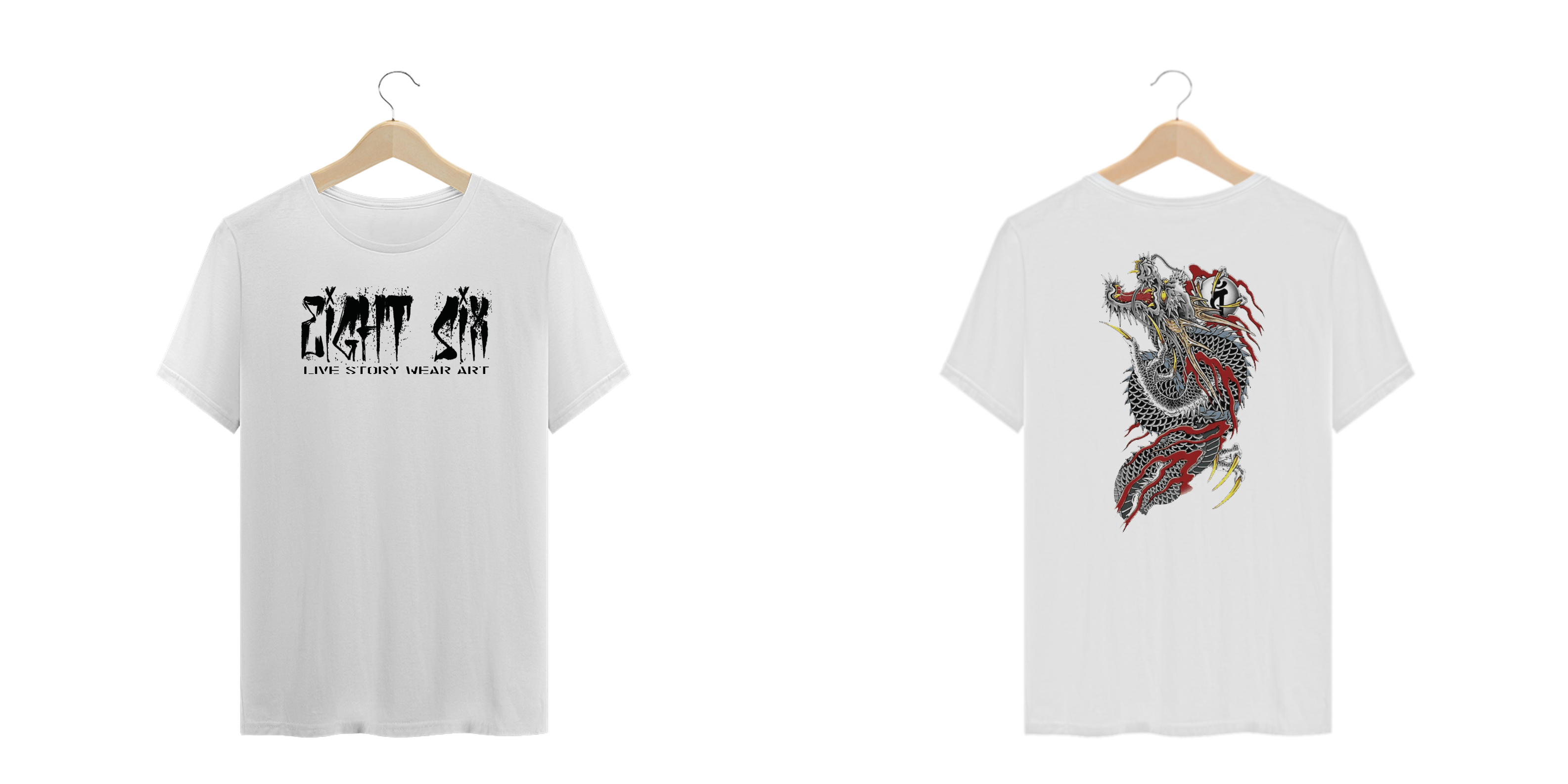 Camisa Plus Size Yakuza Branca