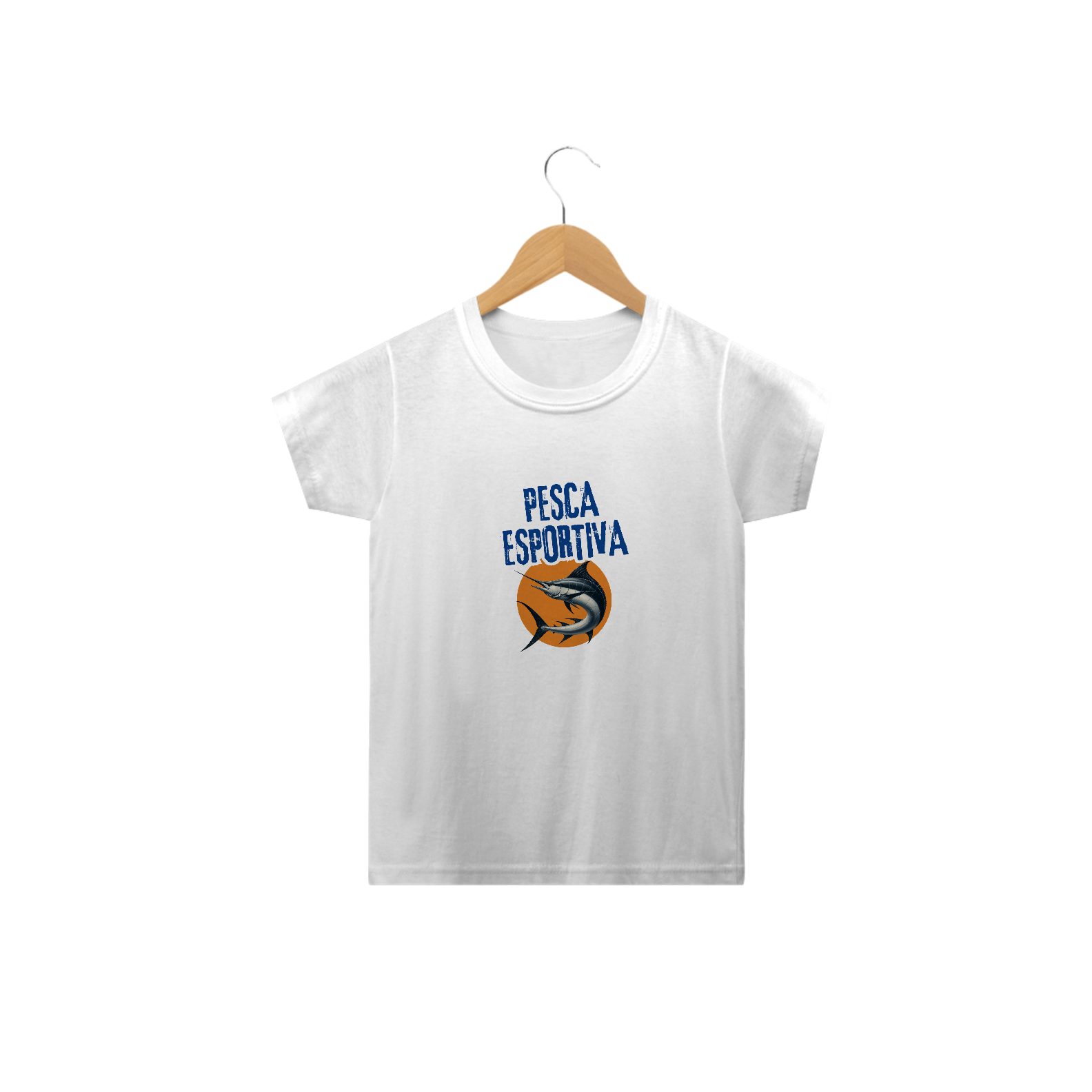 T-Shirt Infantil Pesca Esportiva Marlim