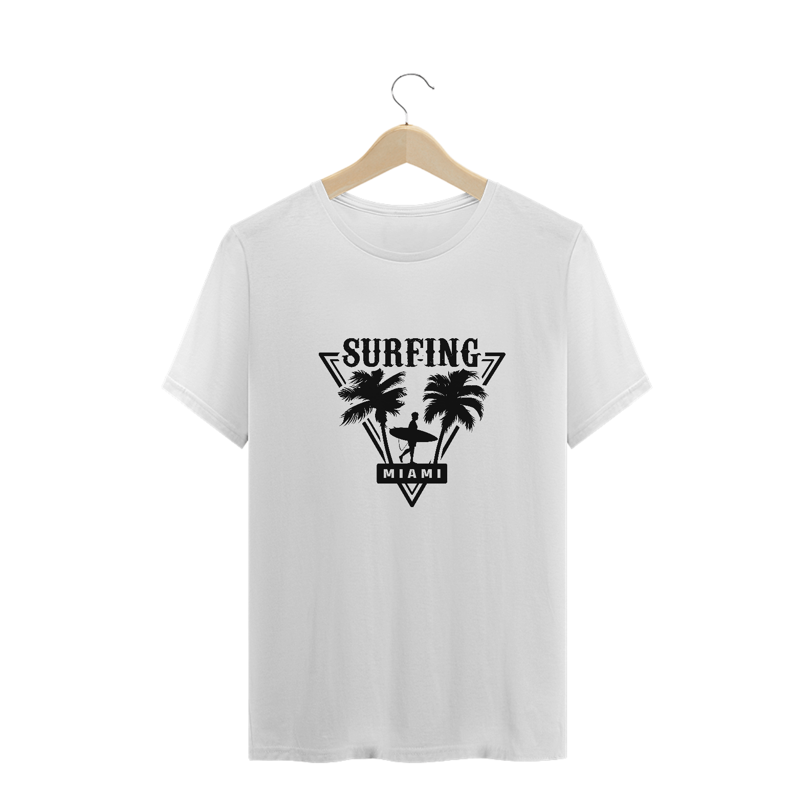 T-Shirt Plus Size Surfing Miami