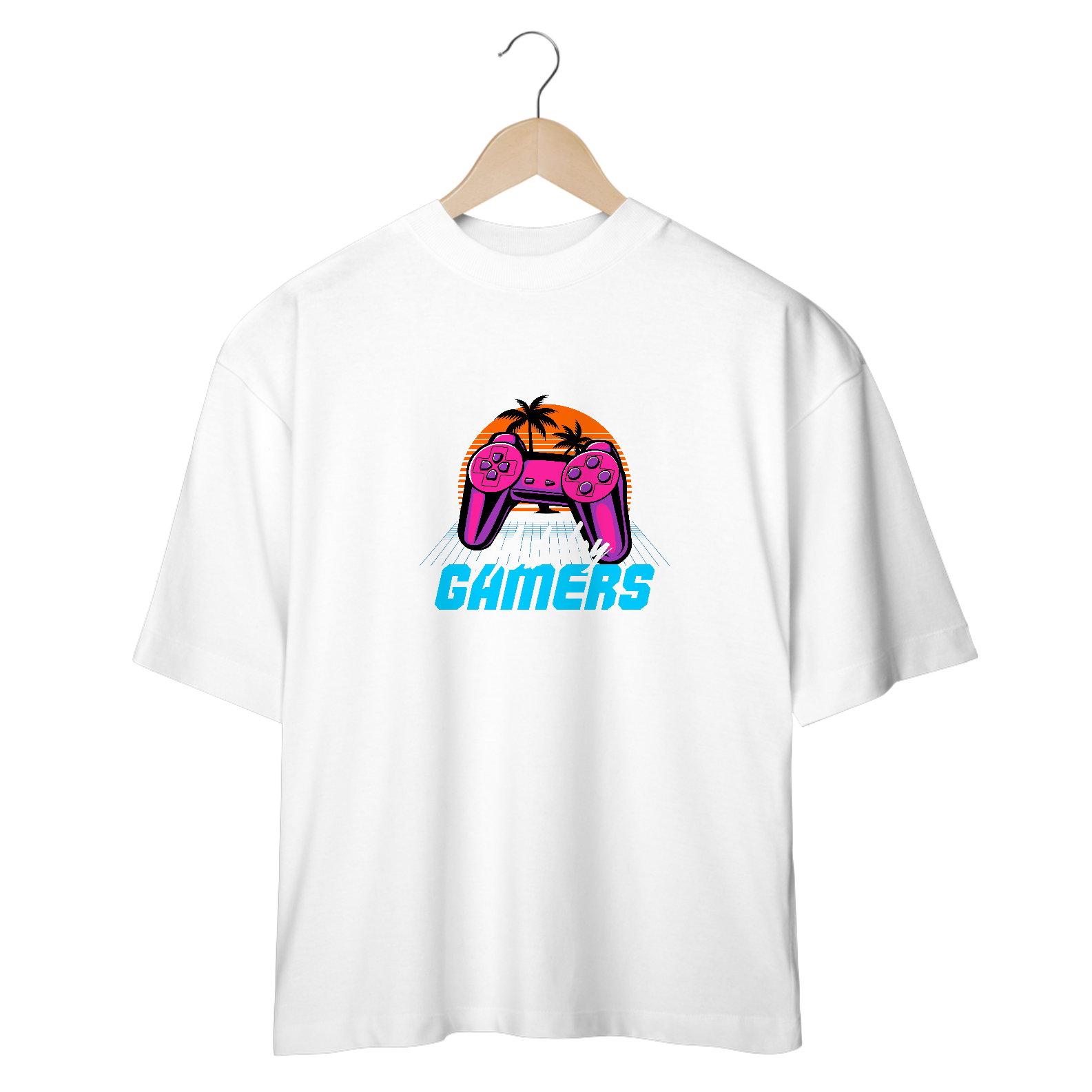 T-Shirt Oversized Holiday Gamer