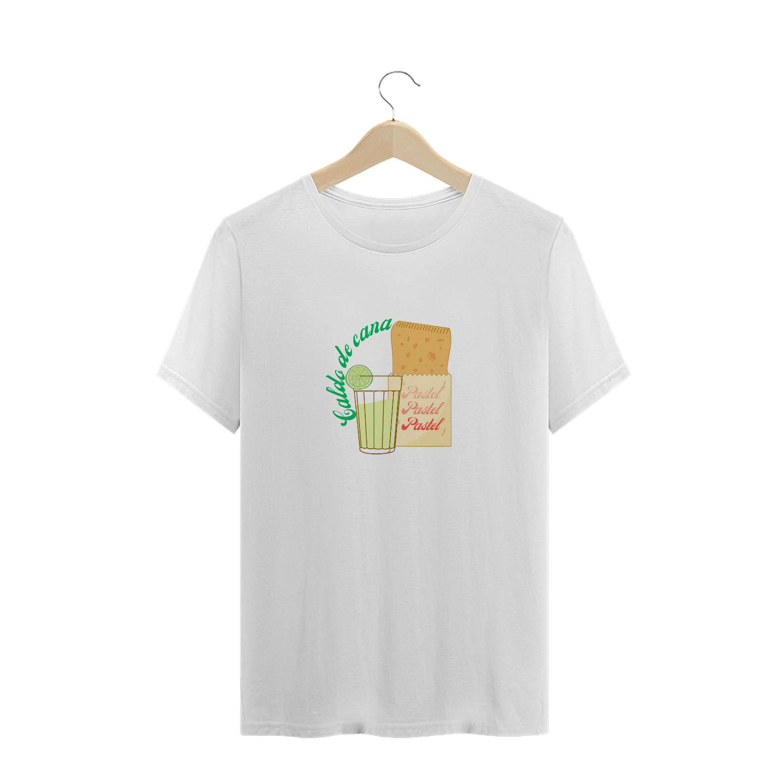 T-Shirt Plus Size Pastel e Caldo de Cana
