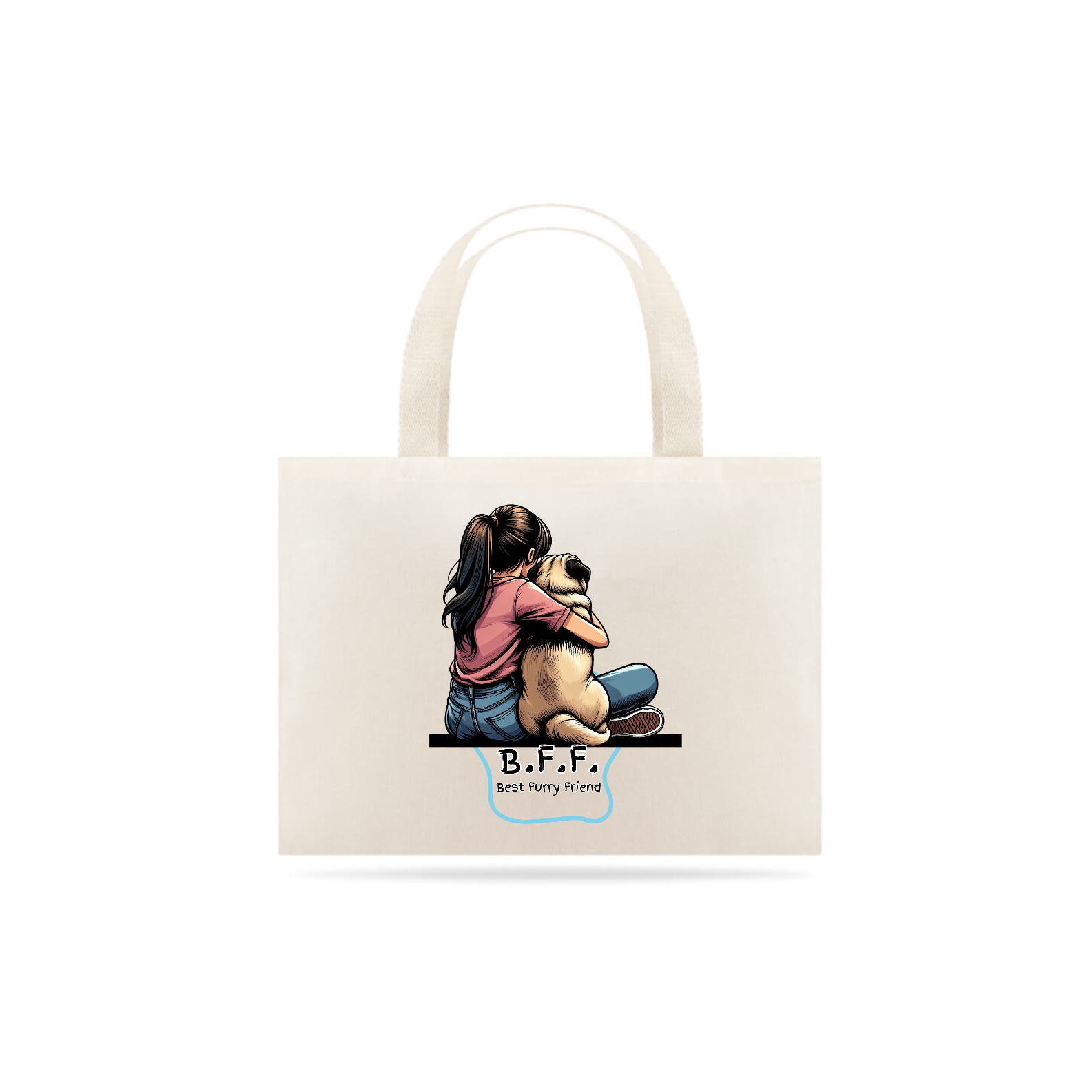 Ecobag BFF - Pug