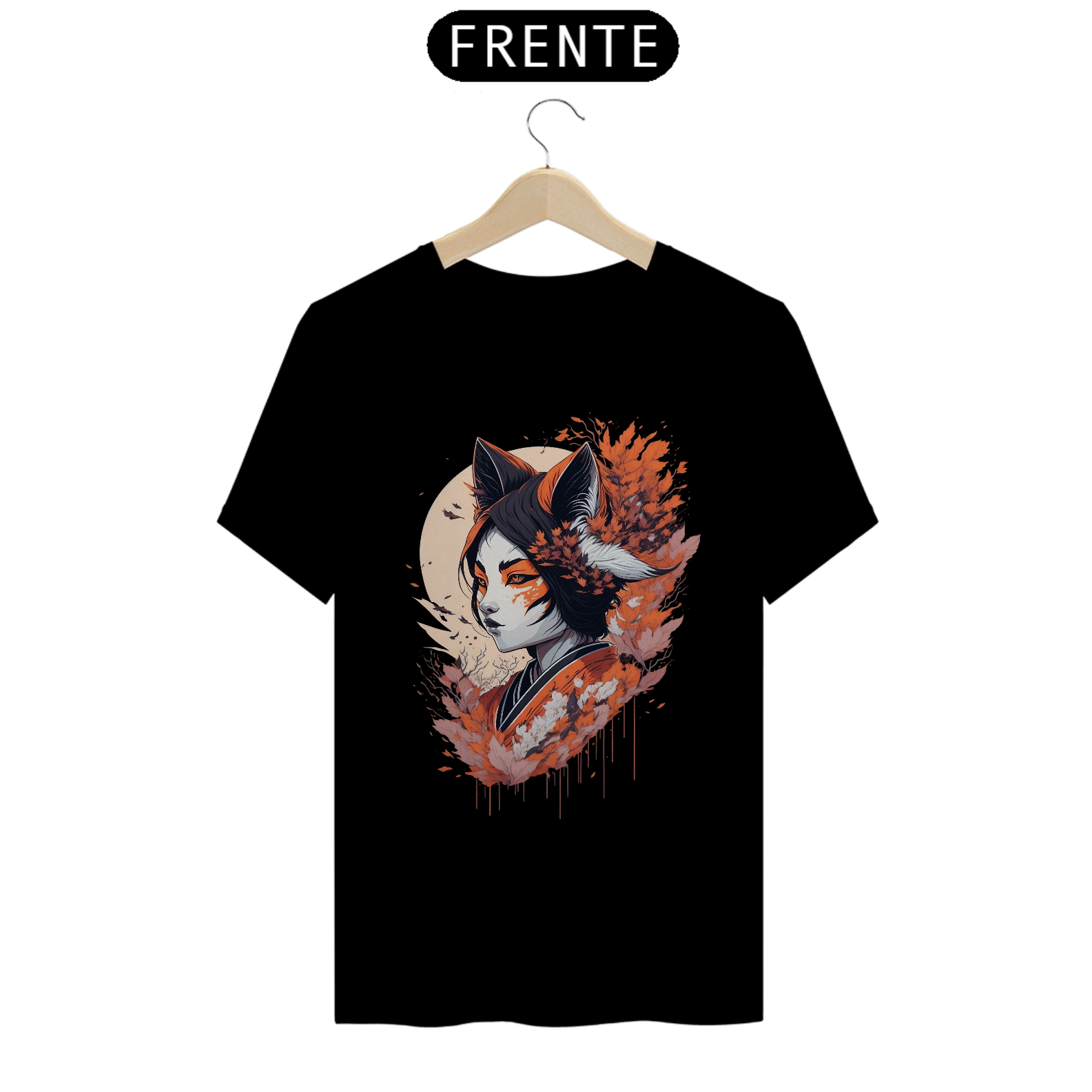 Legendary Orange Kitsune Girl