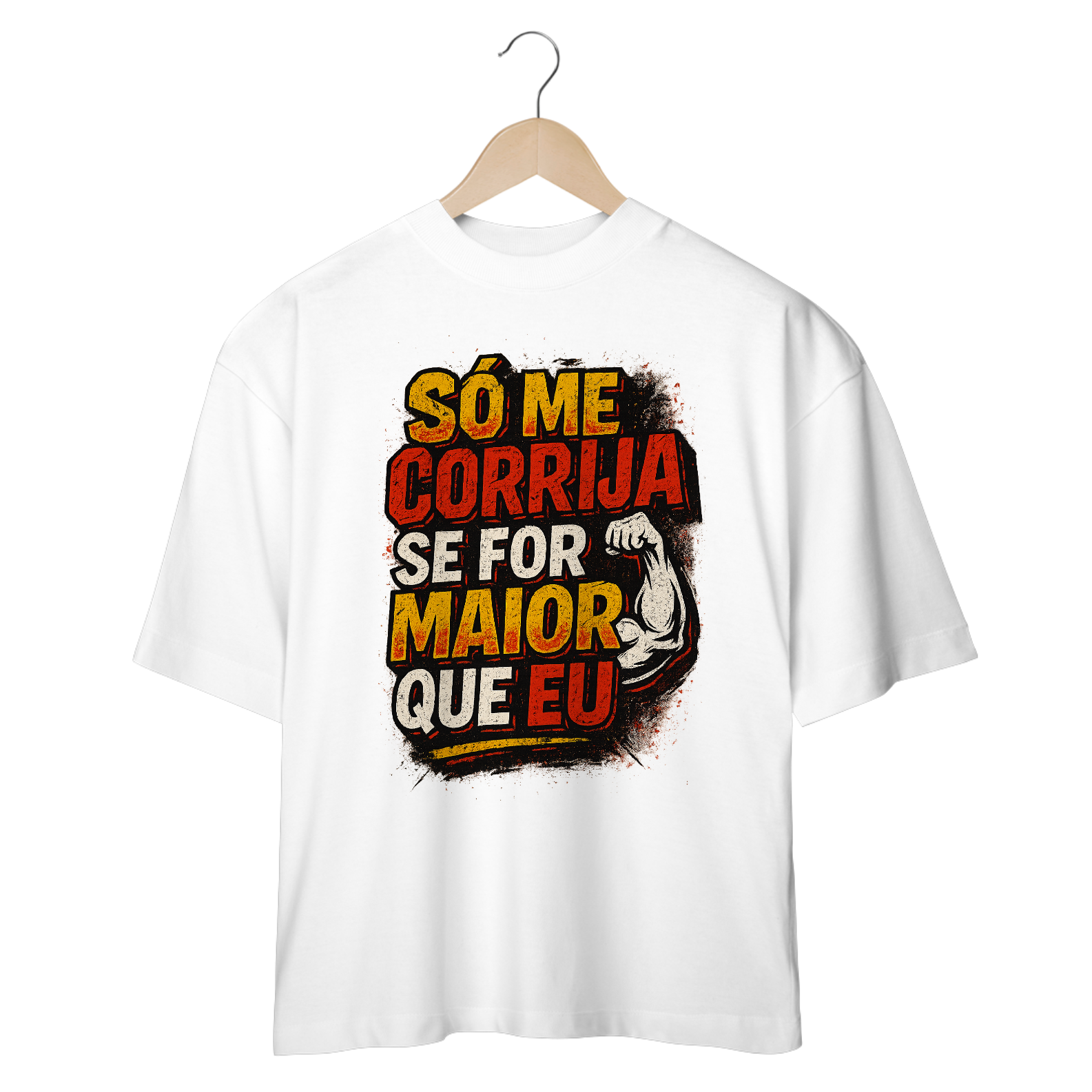 Oversized só me corrija se for maior que eu