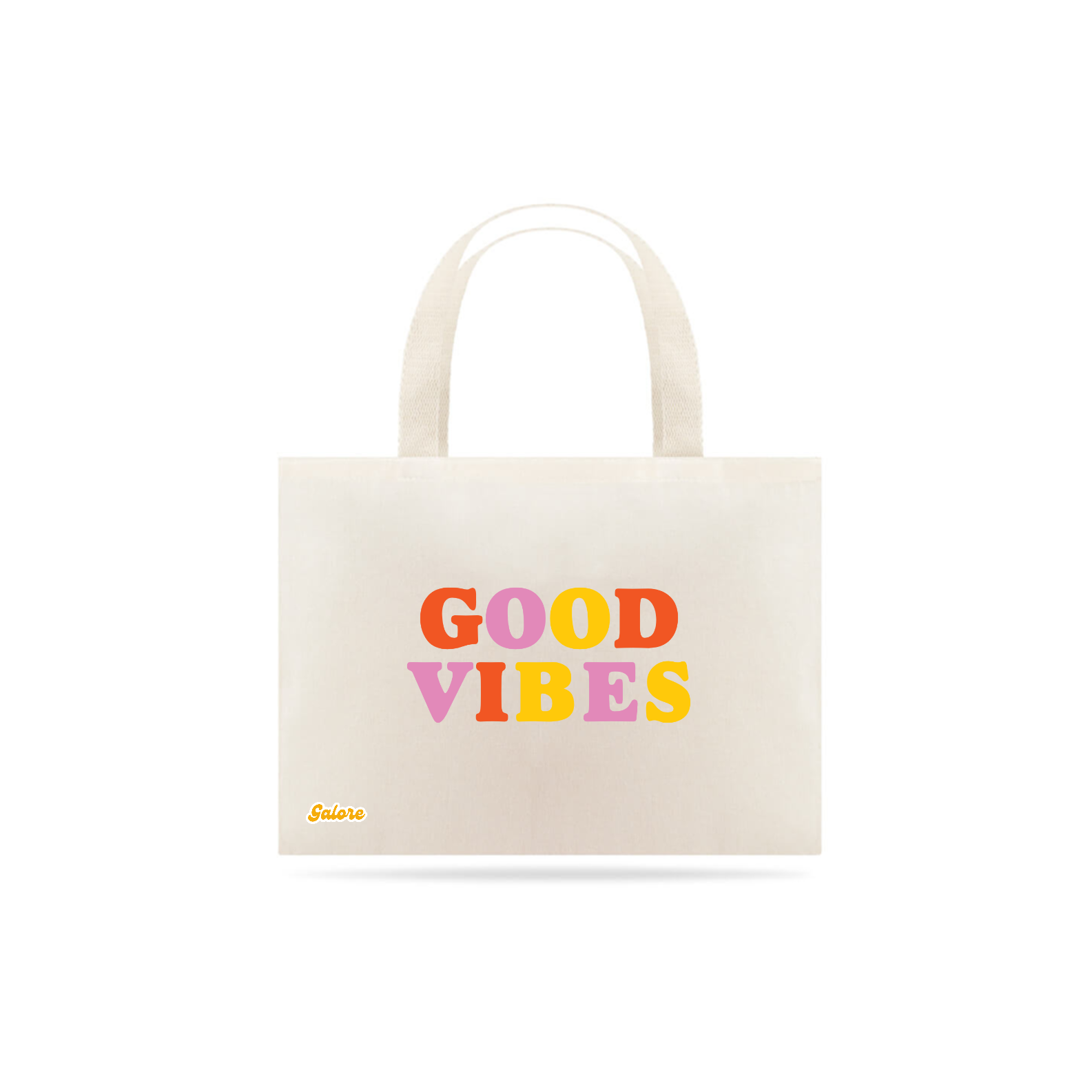 Eco Bag Aesthetic Style Good Vibes (Edição Limitada Cru)