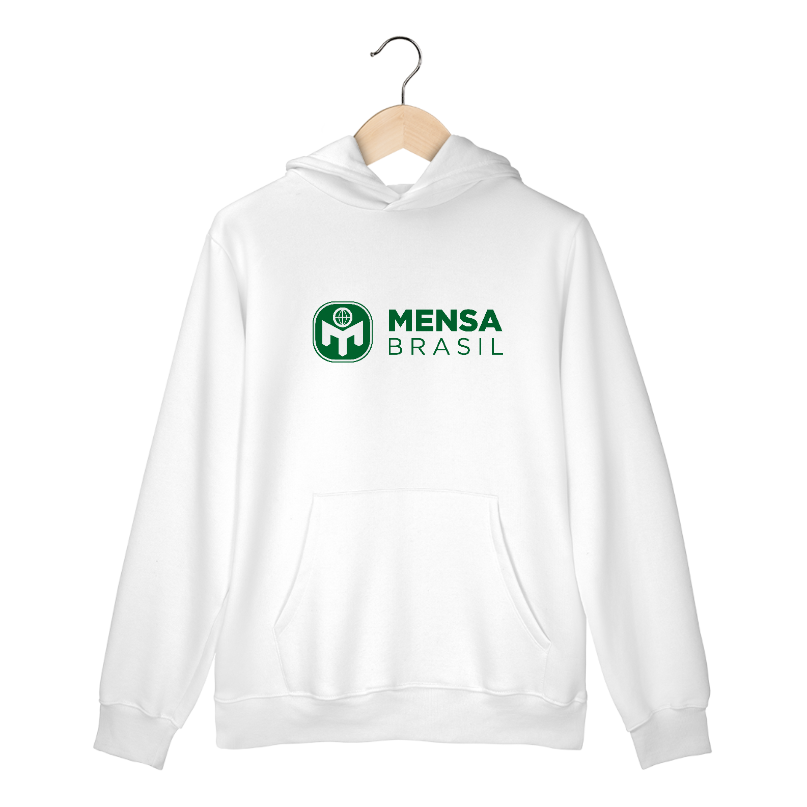 Moletom Mensa Brasil (branco)