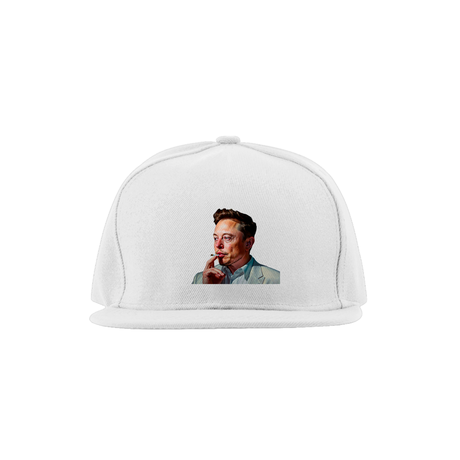 Boné Elon fumando