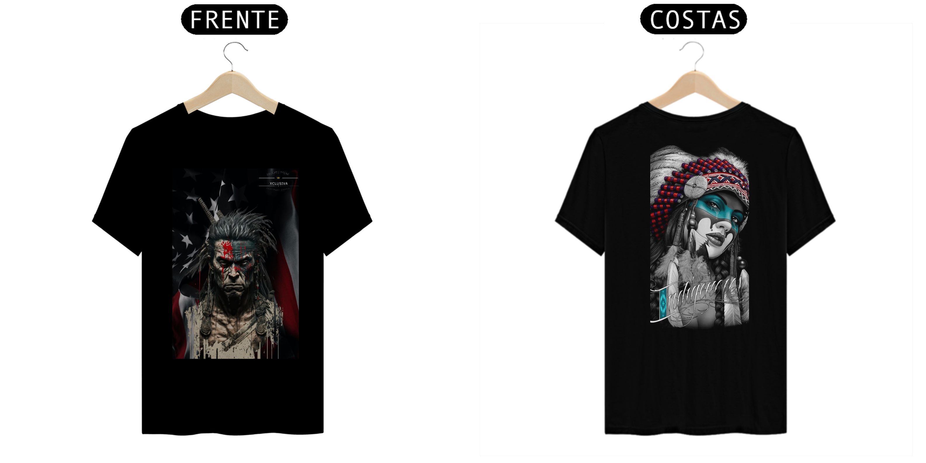 Camisa Masculina Indio Killer Americana