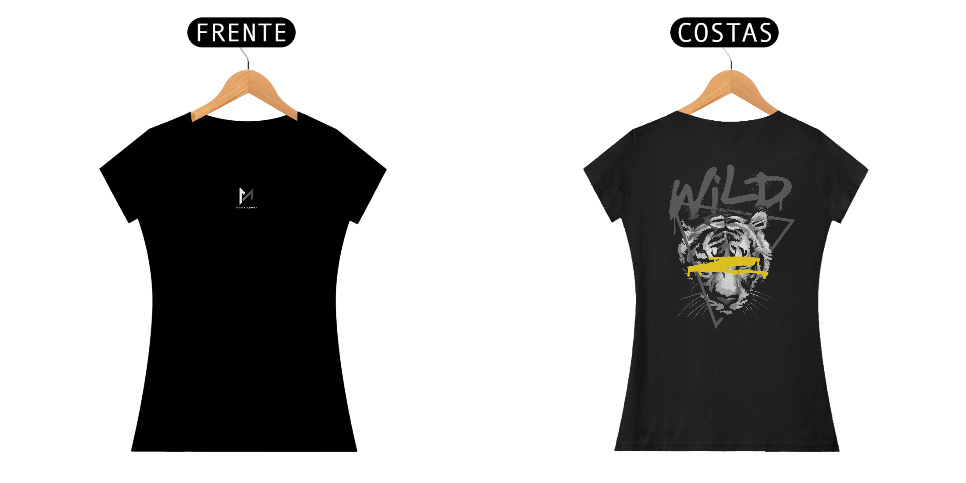 Babylook Tiger Magna Prime - Preta