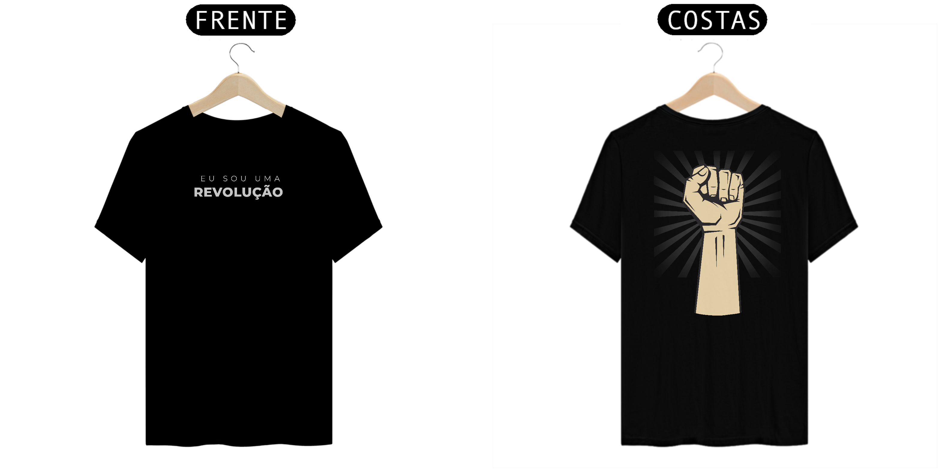 Camiseta Revolução - Masculina