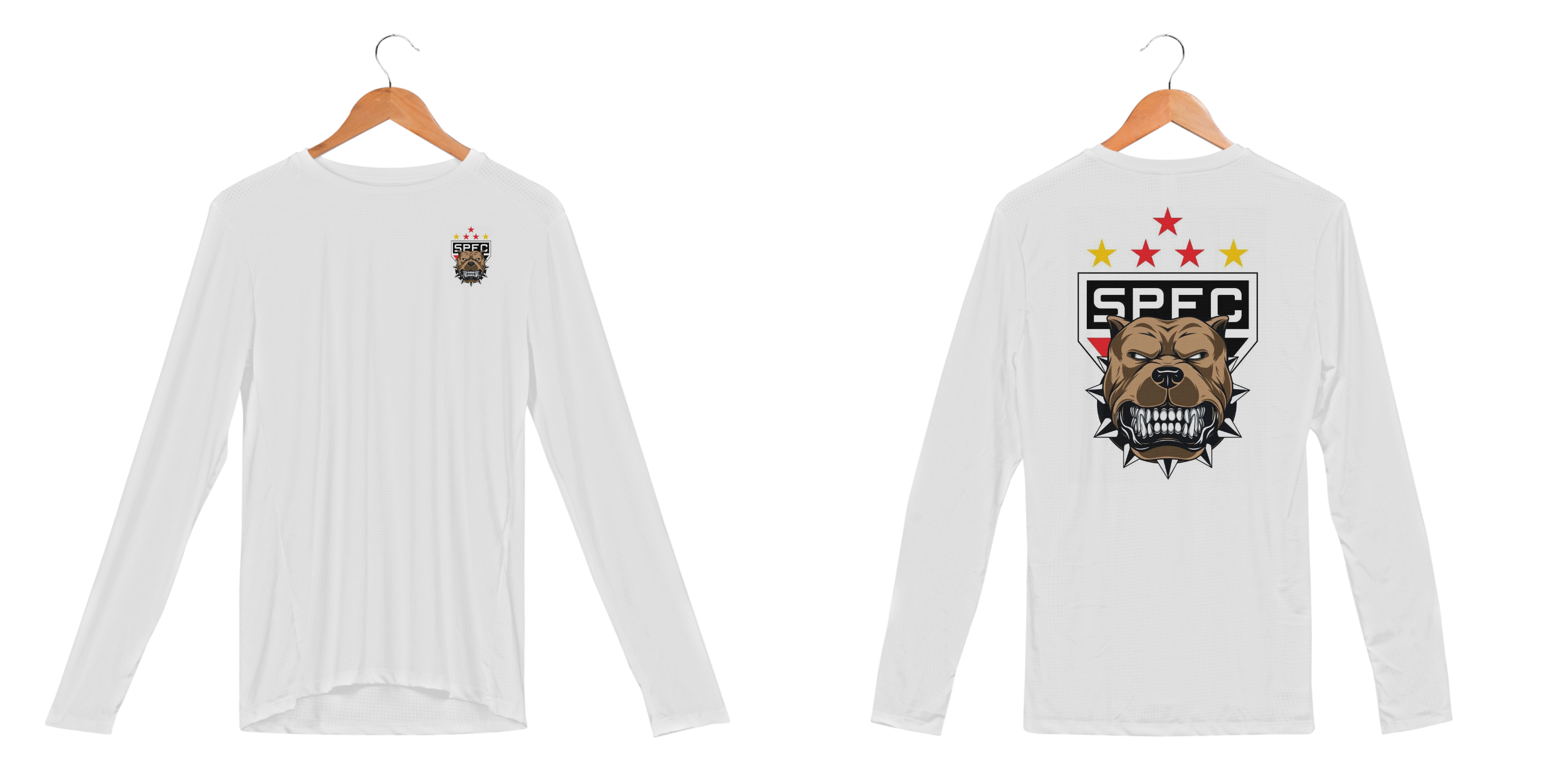 CAMISA MANGA LARGA DO TIME SAO PAULO