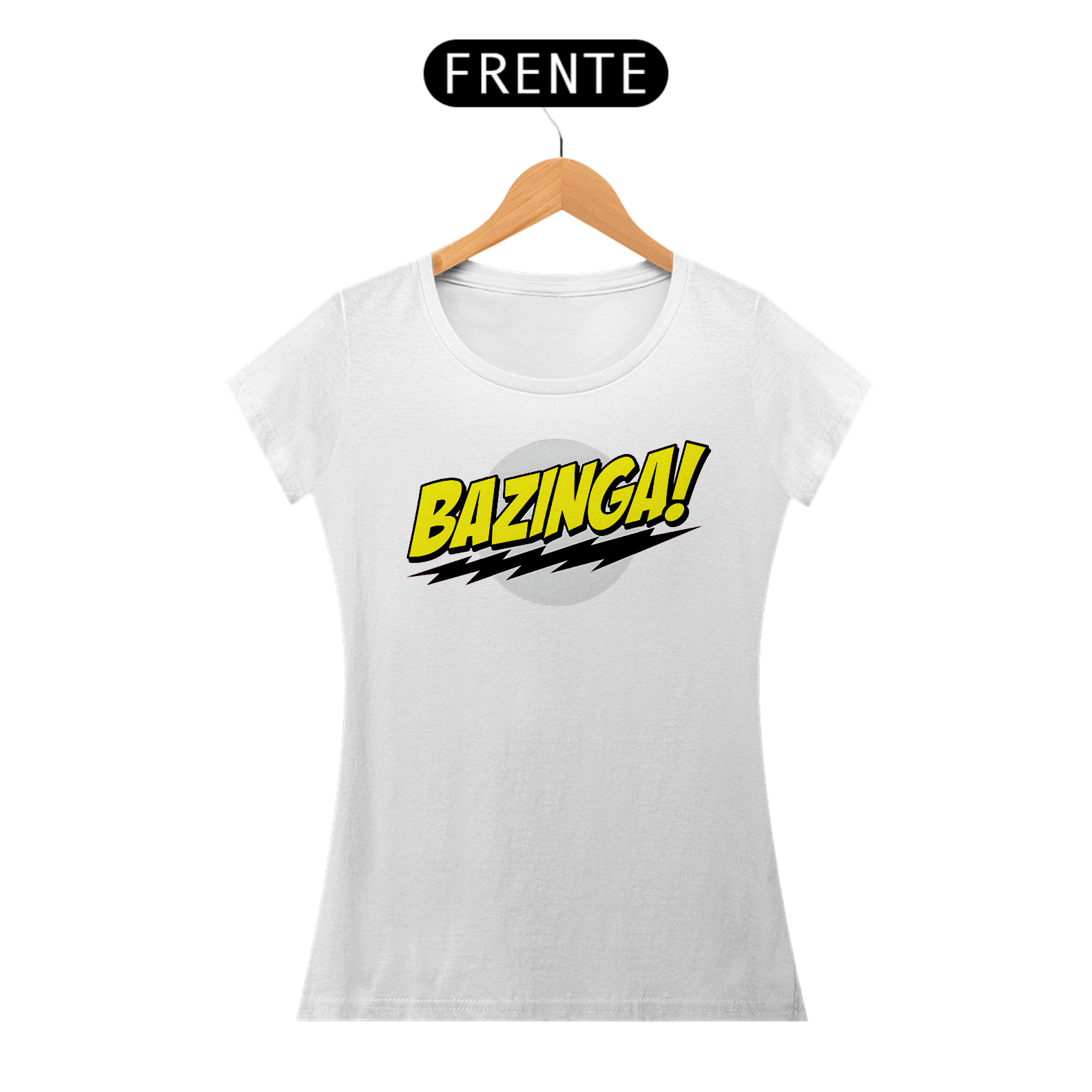 Camisa Feminina Bazinga Sheldon