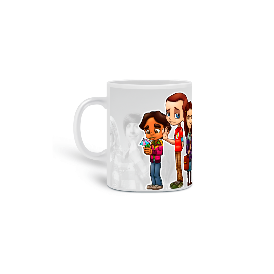 Nome do produto: Caneca The Big bang Theory (Desenho)