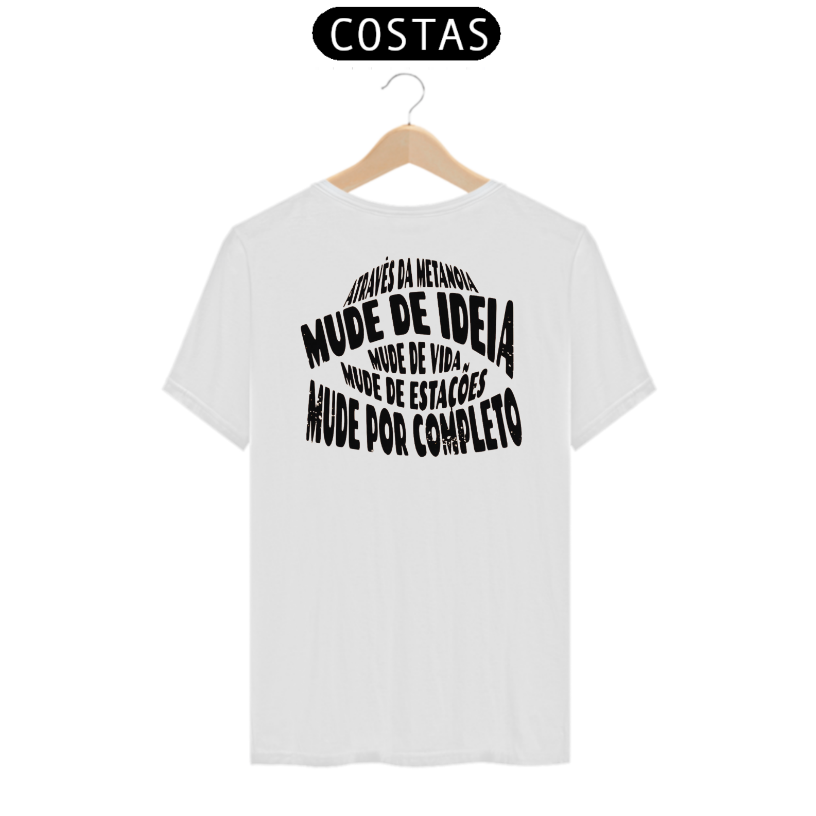 Camiseta Através da Metanoia