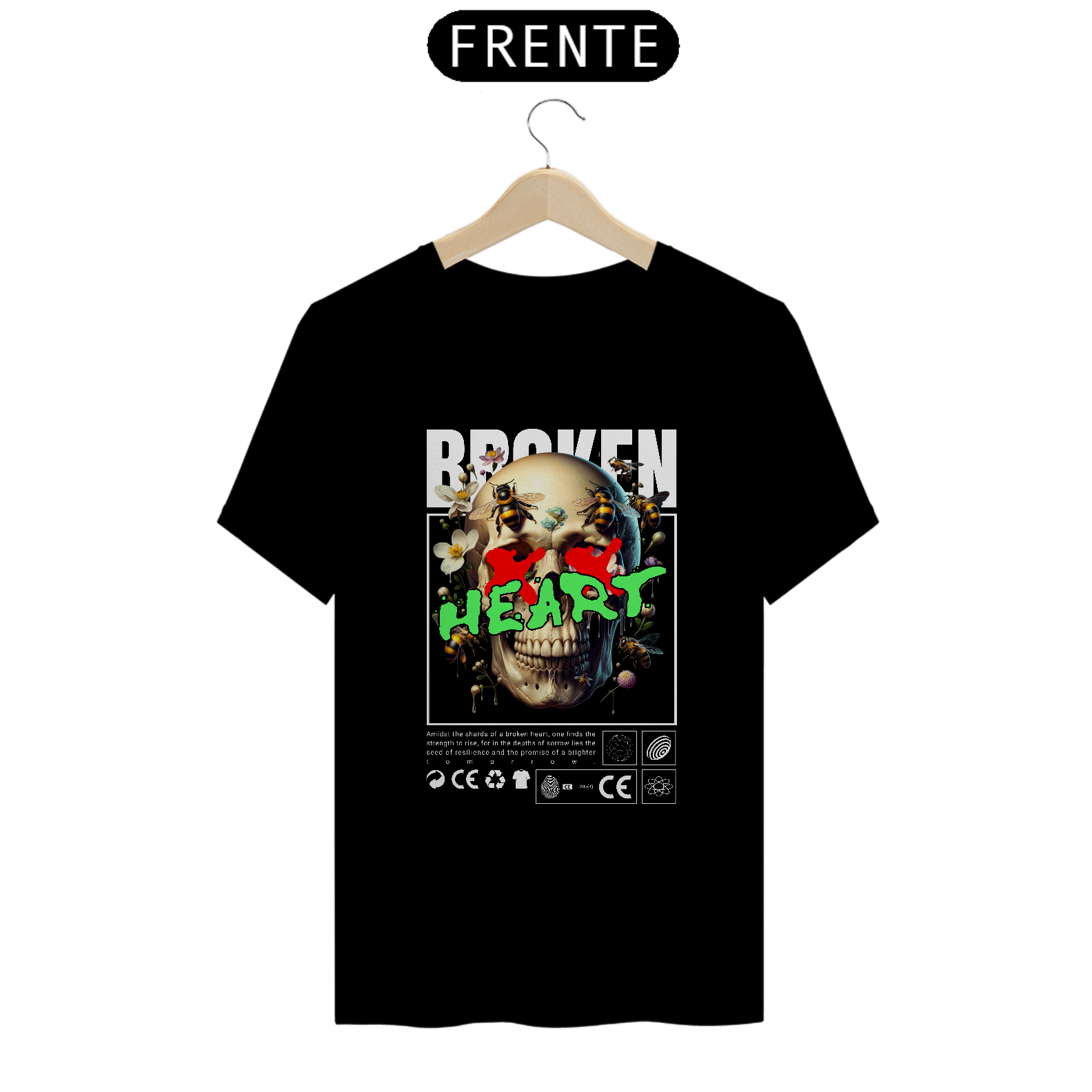 Camiseta - Broken Heart