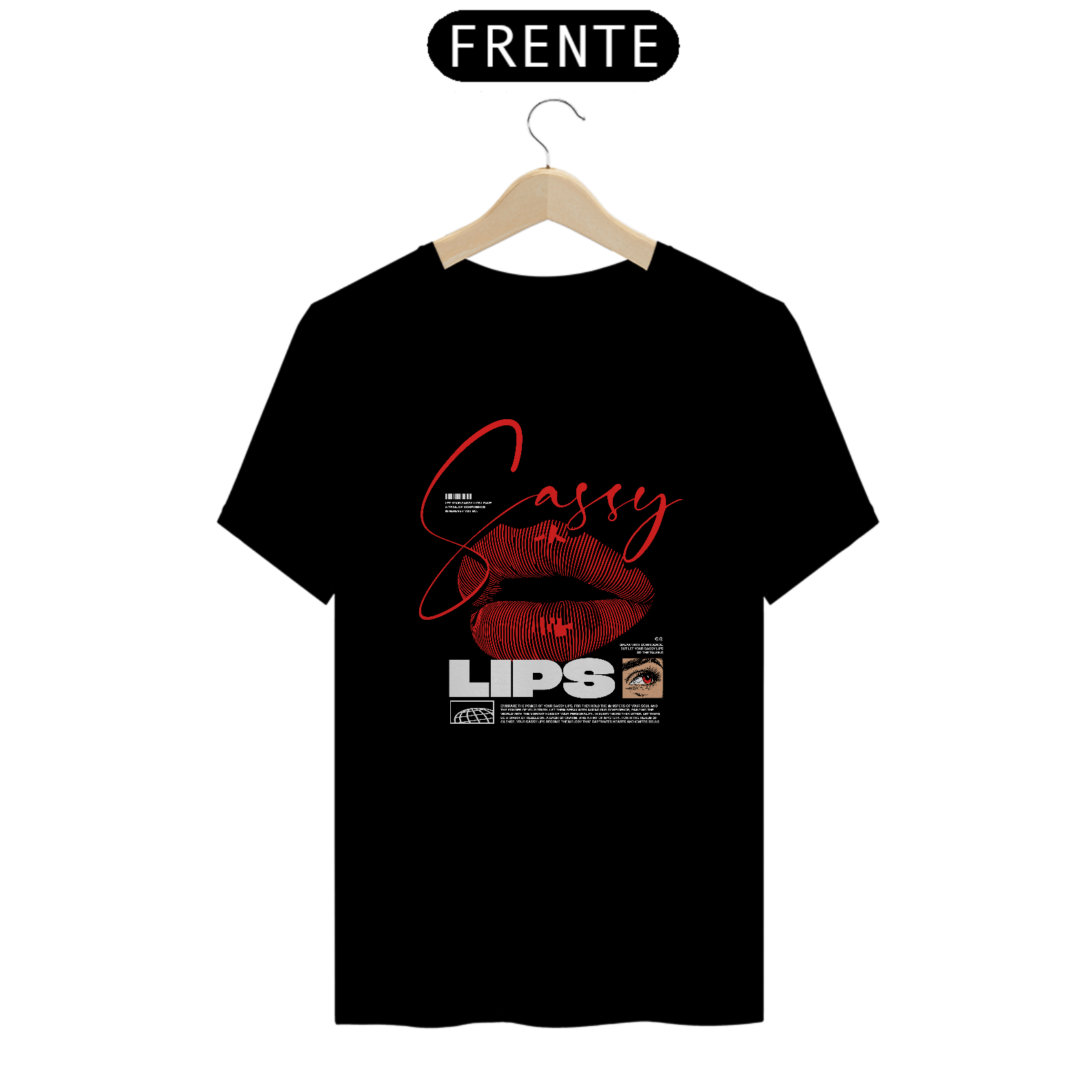 Camiseta - Lips 