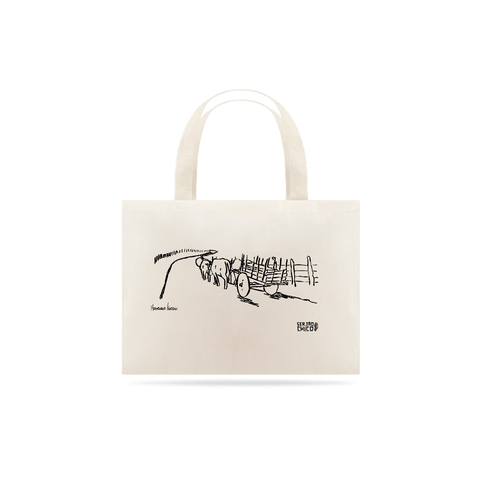 ECOBAG / GRAVURA - CARRO DE BOI