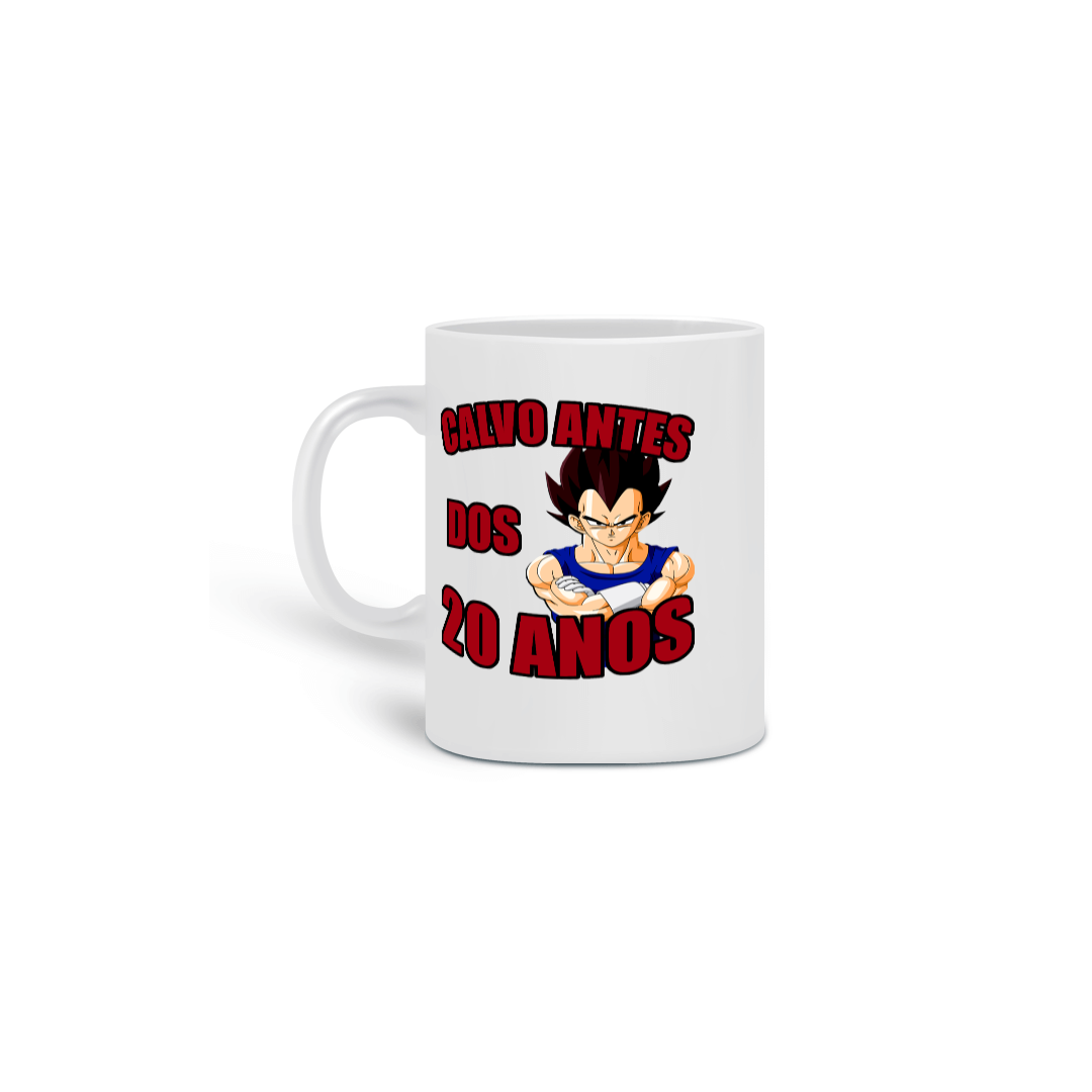 Caneca Calvo Antes dos 20 Anos – Saiyajin Coffee