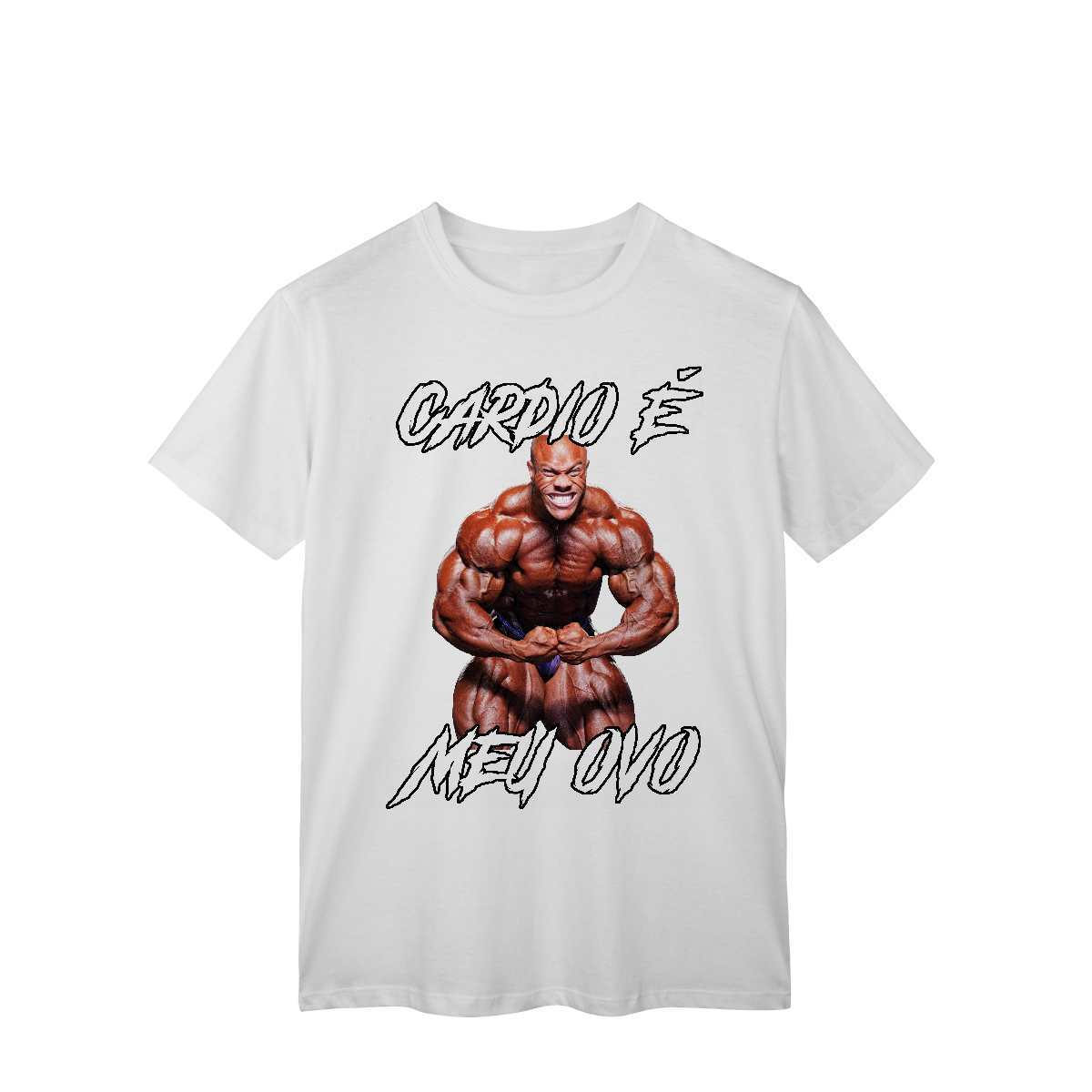 Camiseta “Cardio é Meu Ovo”