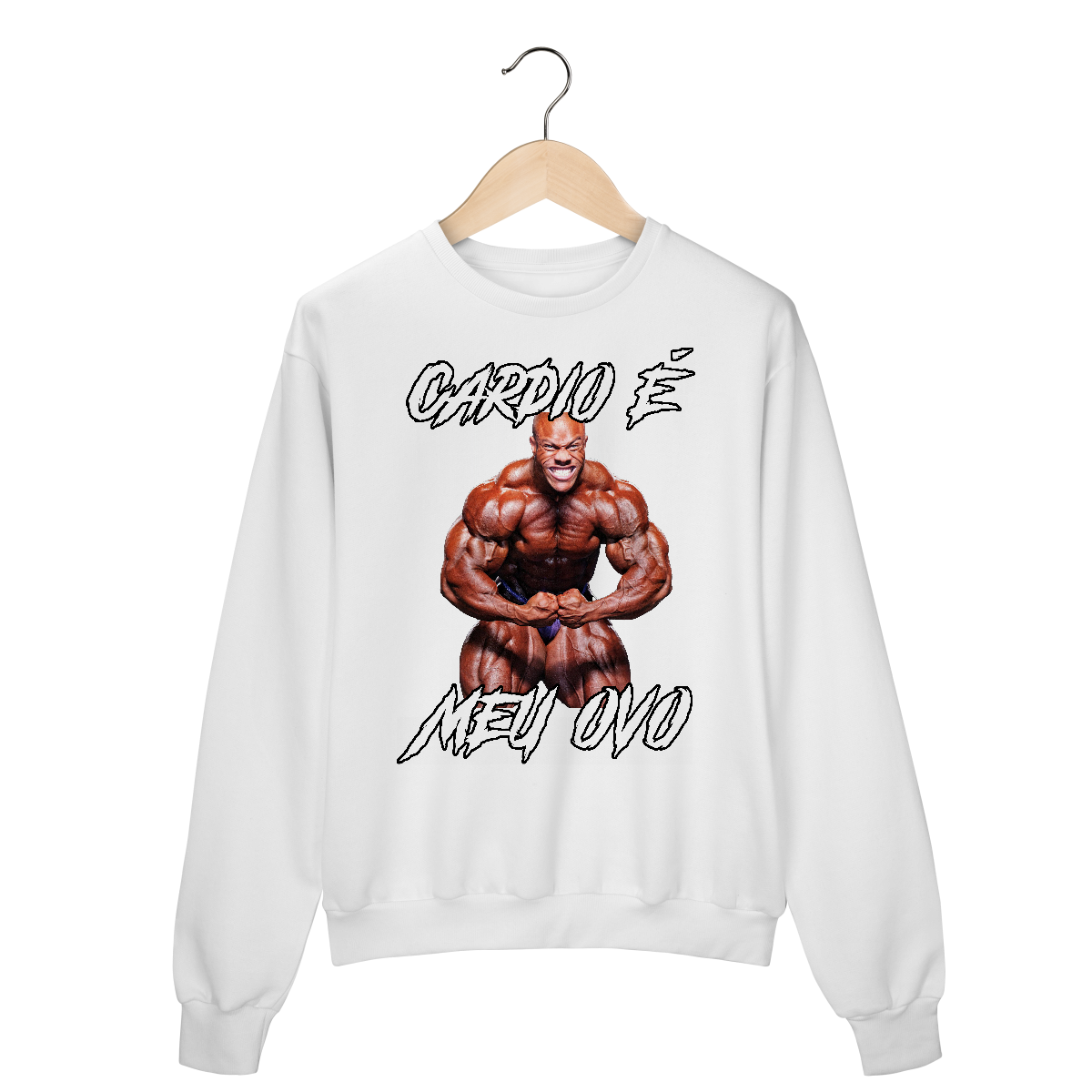 Moletom “Cardio é Meu Ovo”