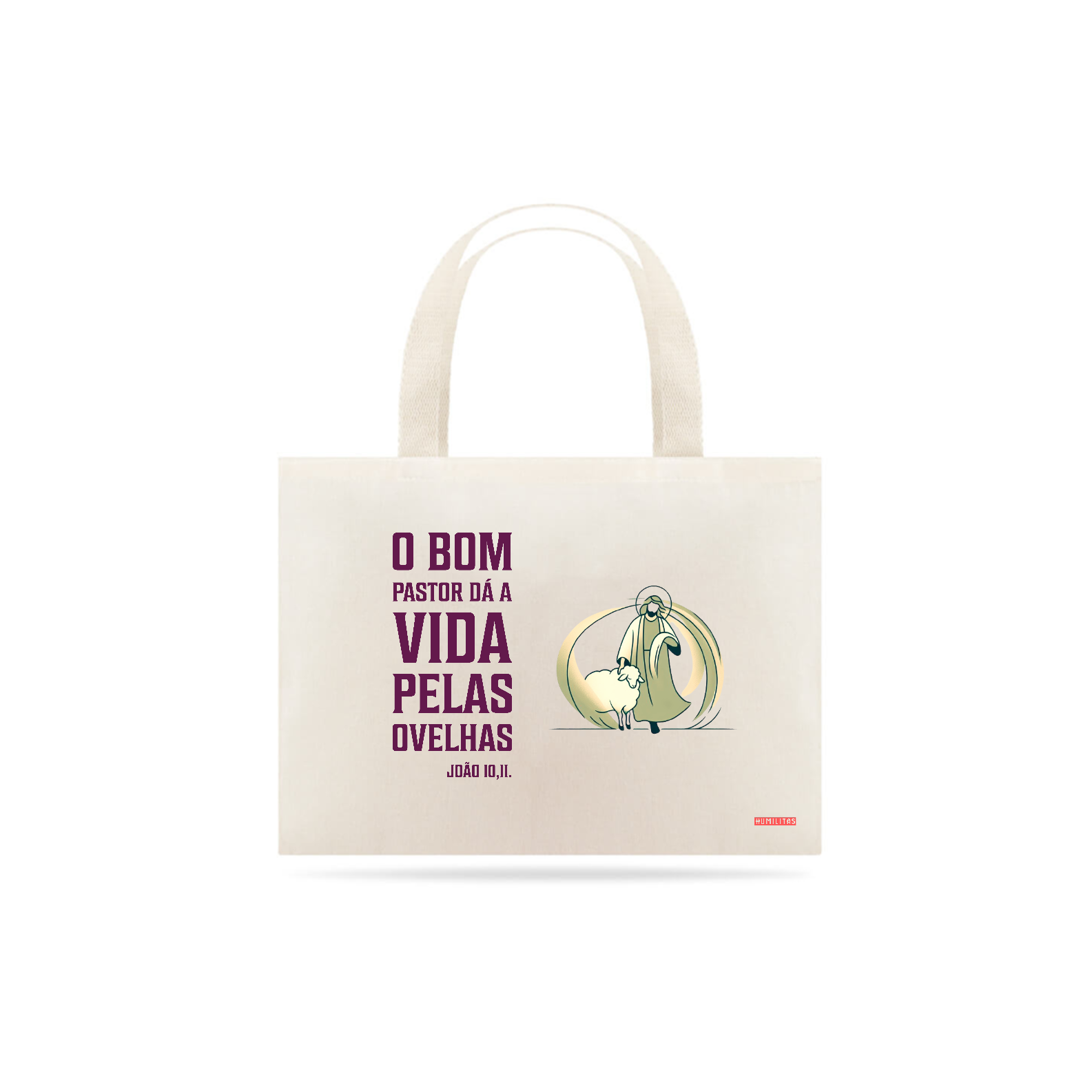 Ecobag Humiilitas: Jesus, Bom Pastor