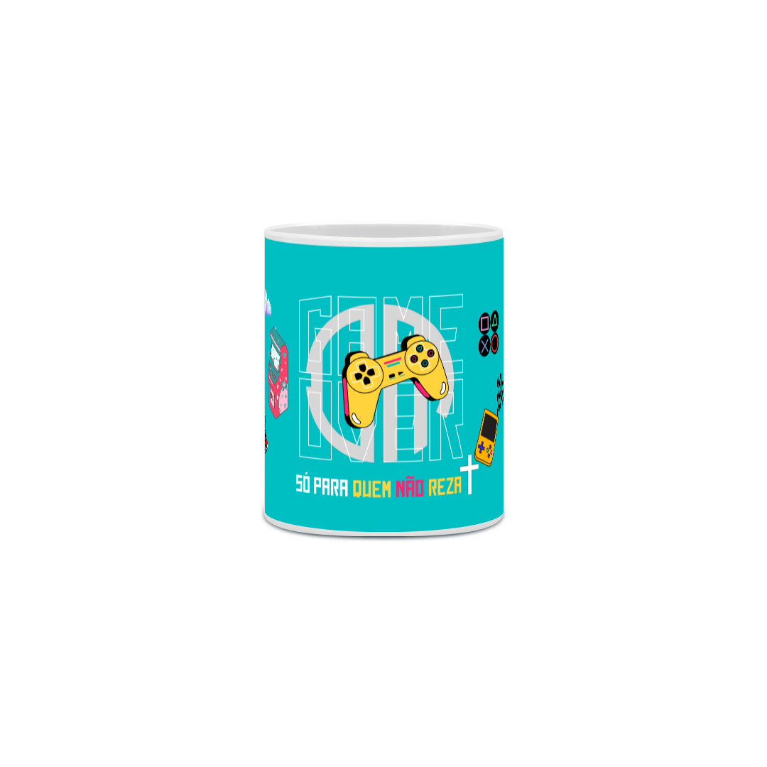 Caneca Game Over (Aqua)