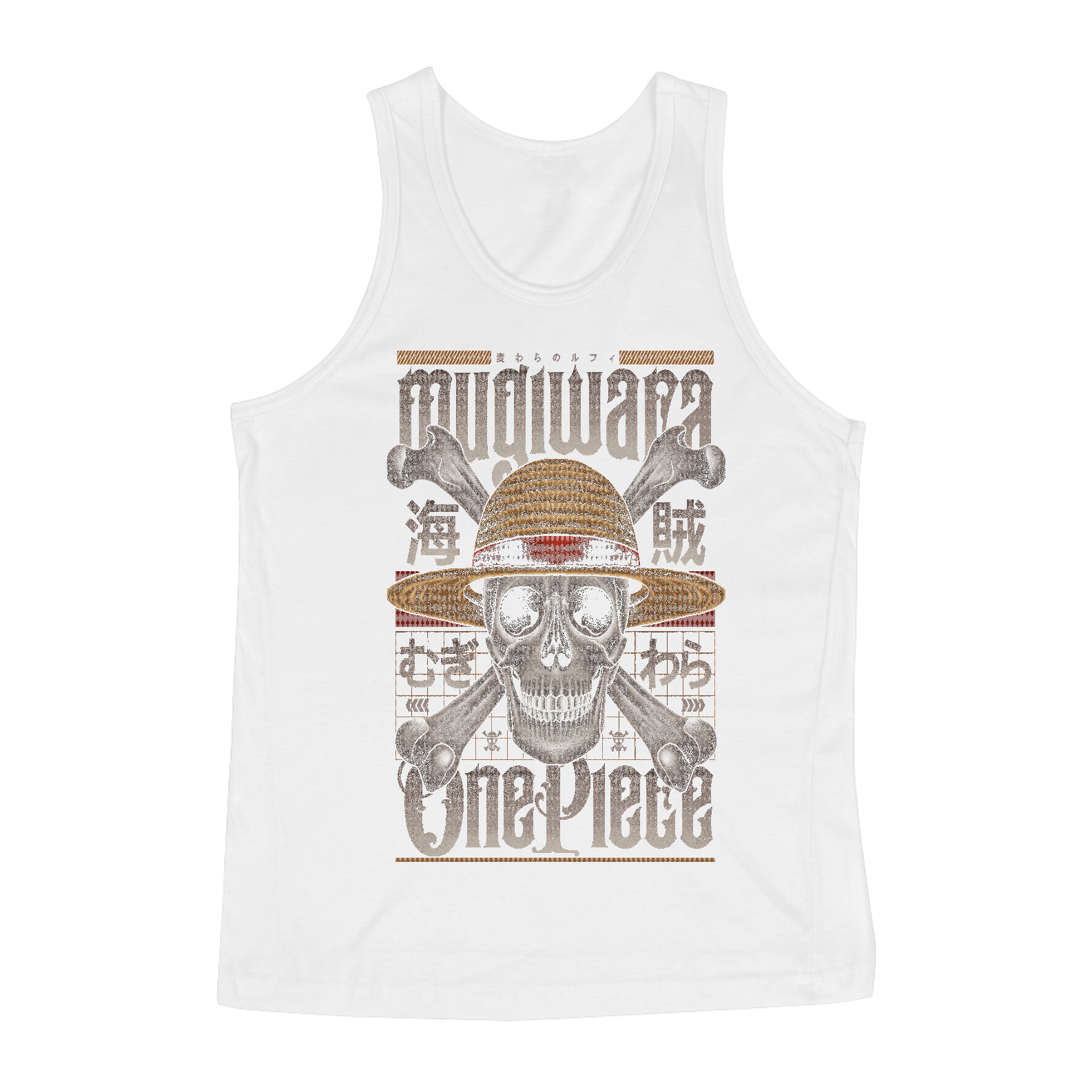 Caveira do Bando do chapéu de palha