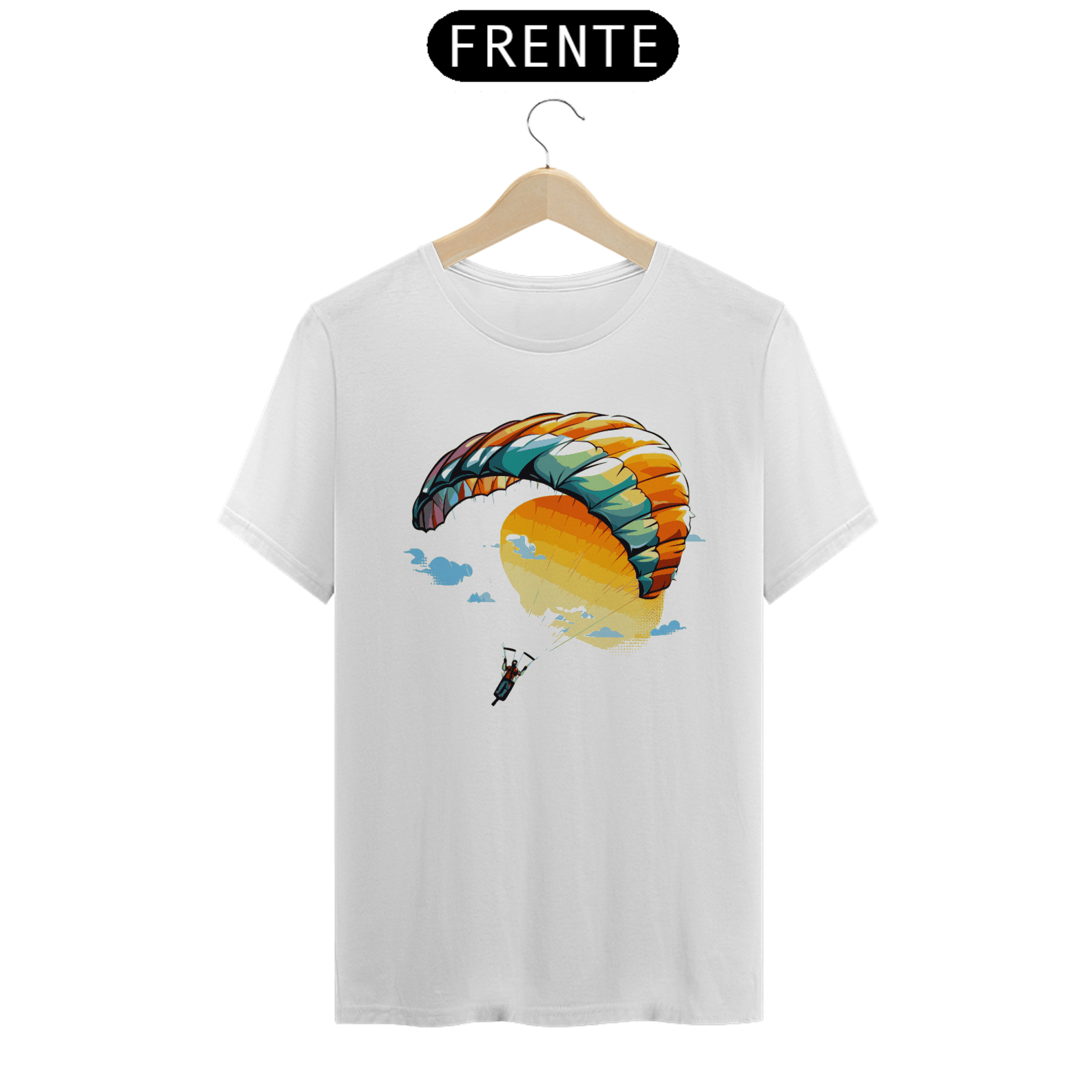 Camiseta de Parapente Céu de Verão