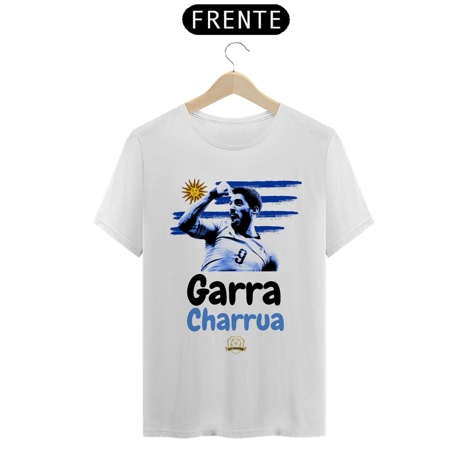 Camiseta Suarez - Garra Charrua - Uuruguai