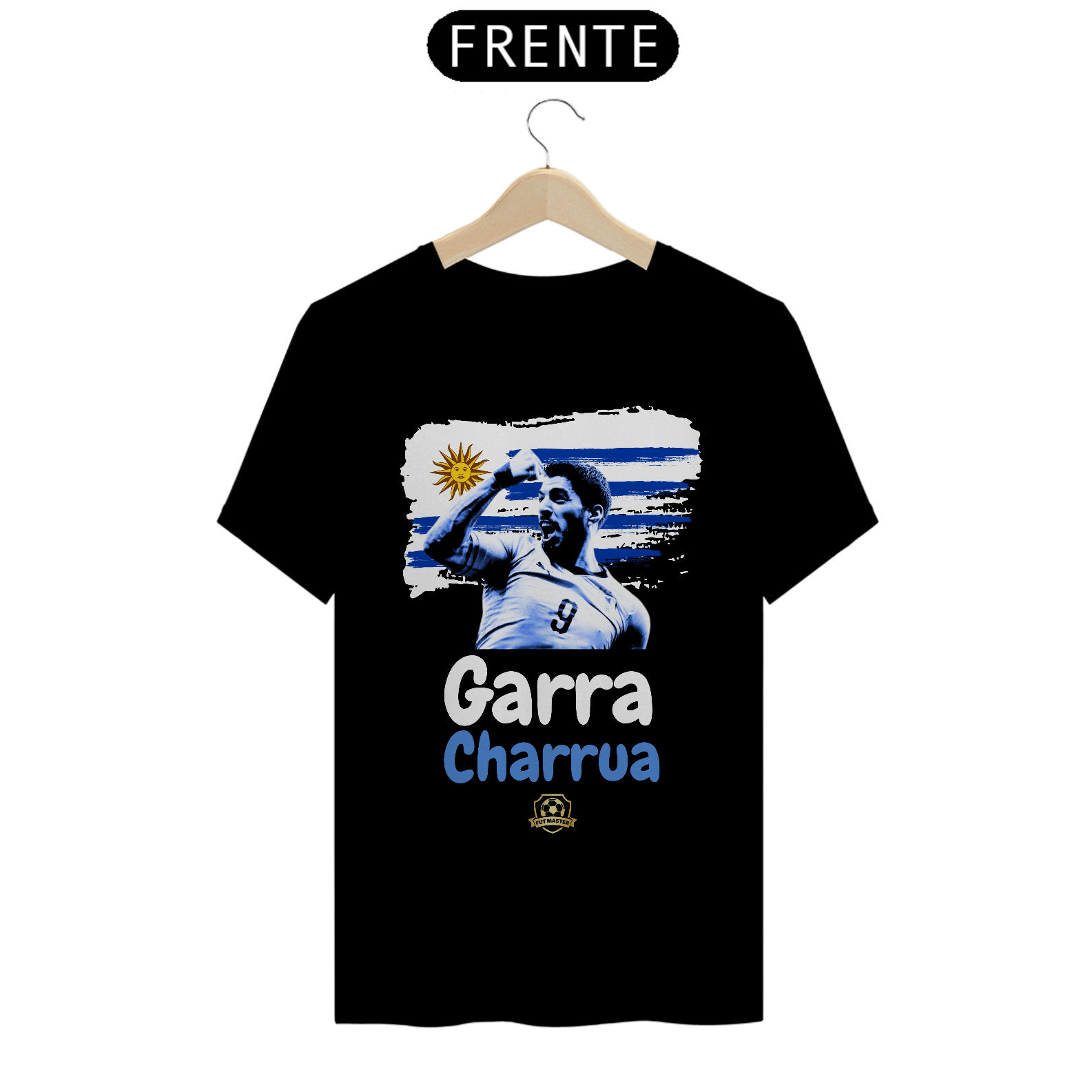 Camiseta Suarez - Garra Charrua - Uruguai