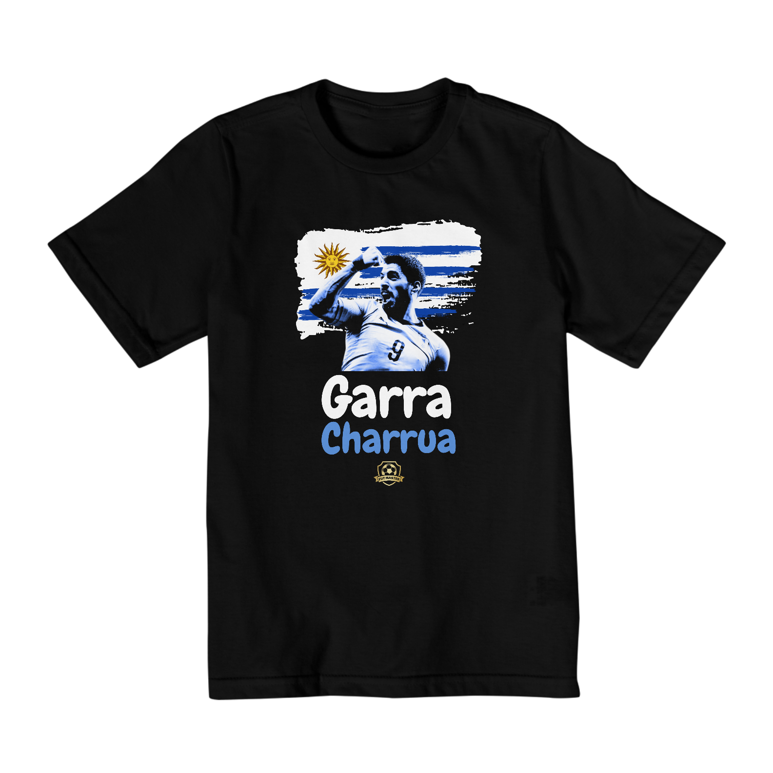 Camiseta Suarez - Garra Charrua - ( Infantil ) - Uruguai