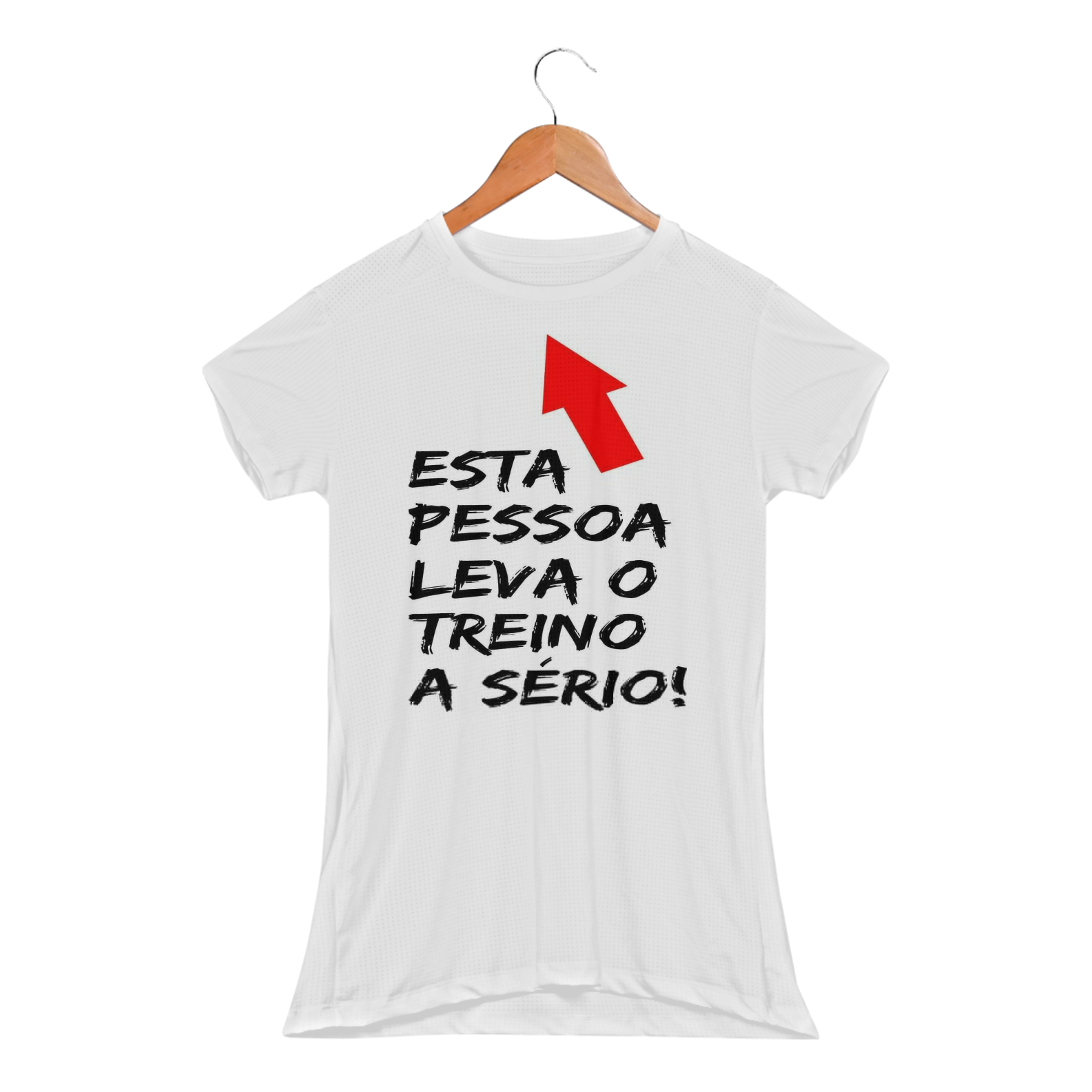 CAMISA TREINO FRASE FEMININA
