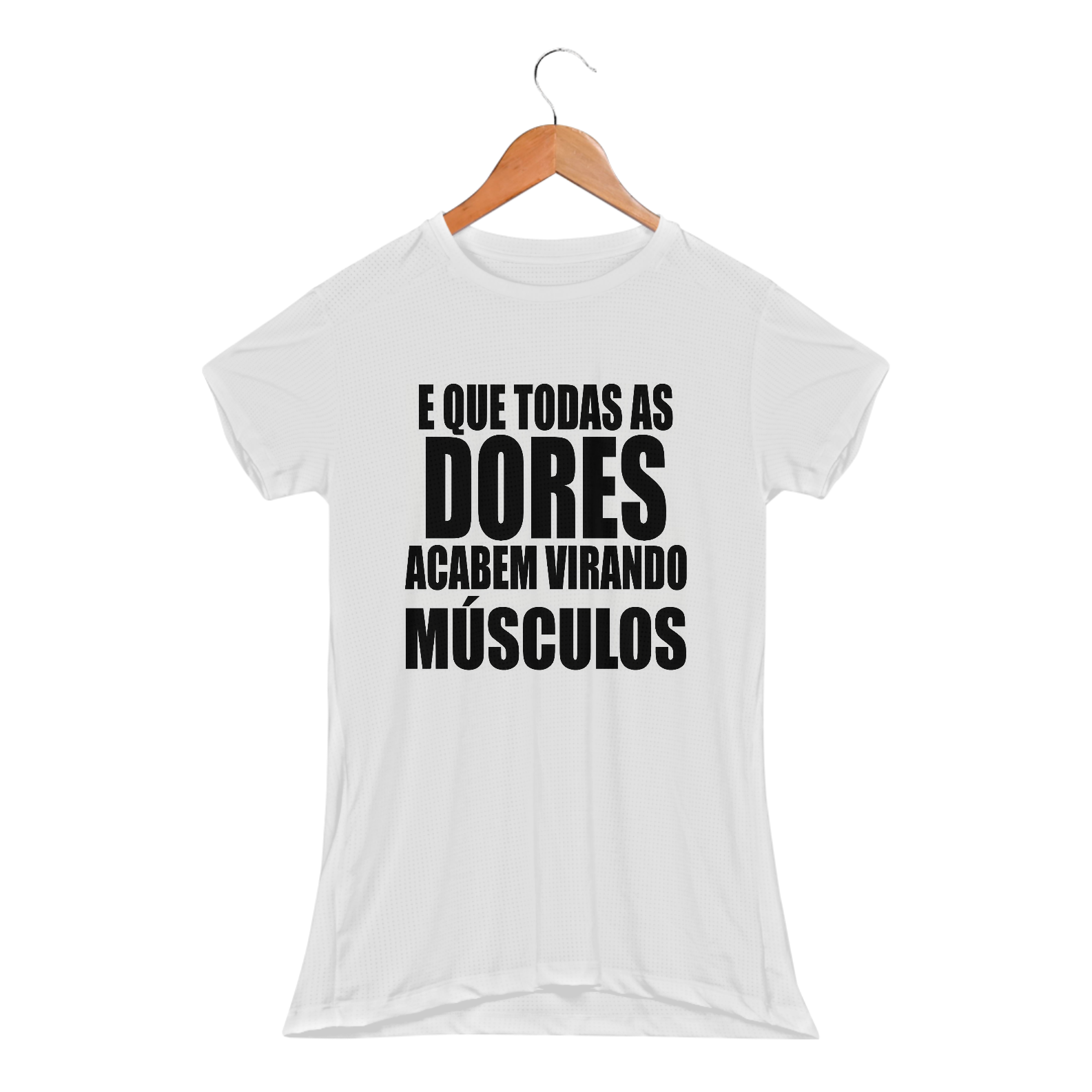 CAMISA ACADEMIA FRASE FEMININA