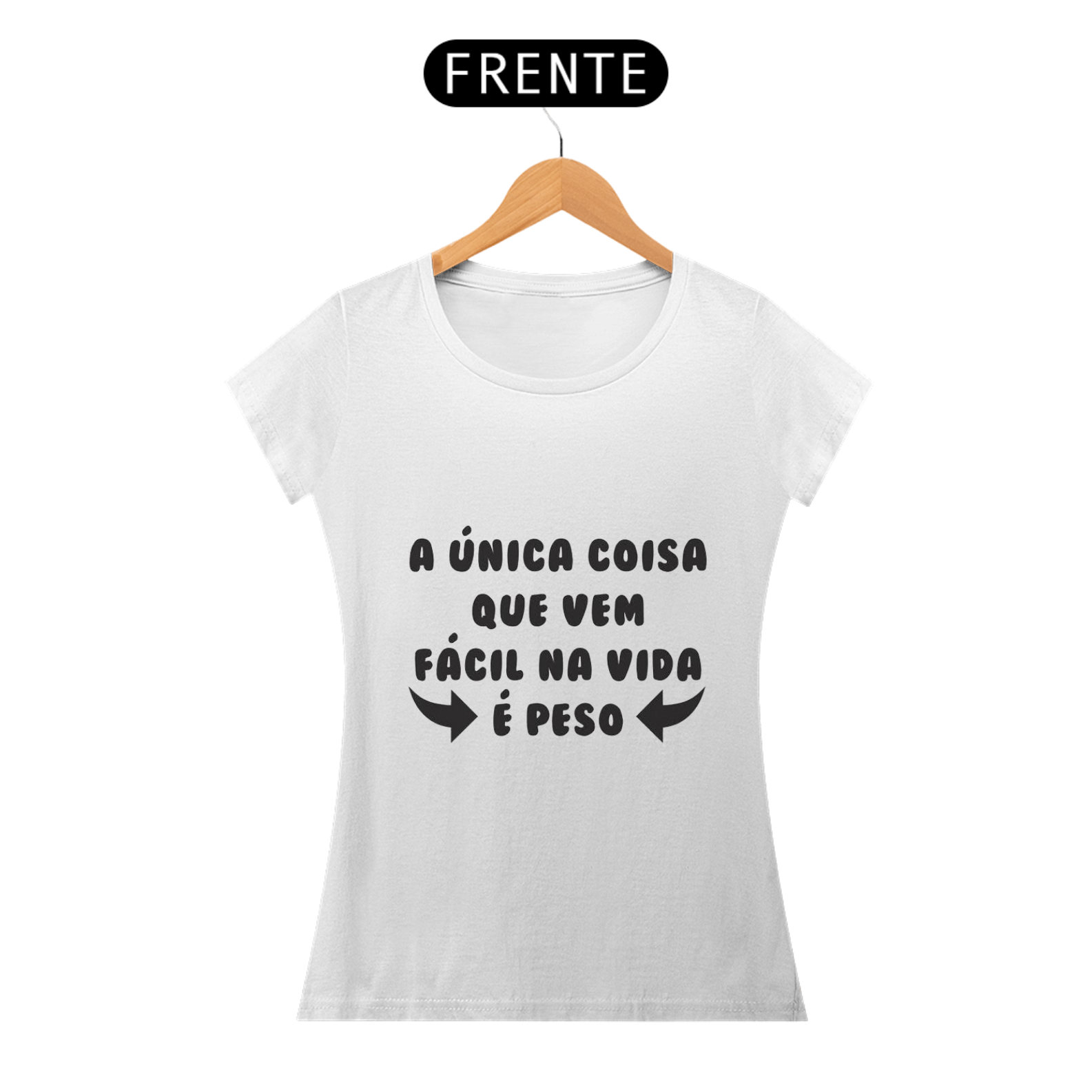 CAMISA FEMININA FRASE
